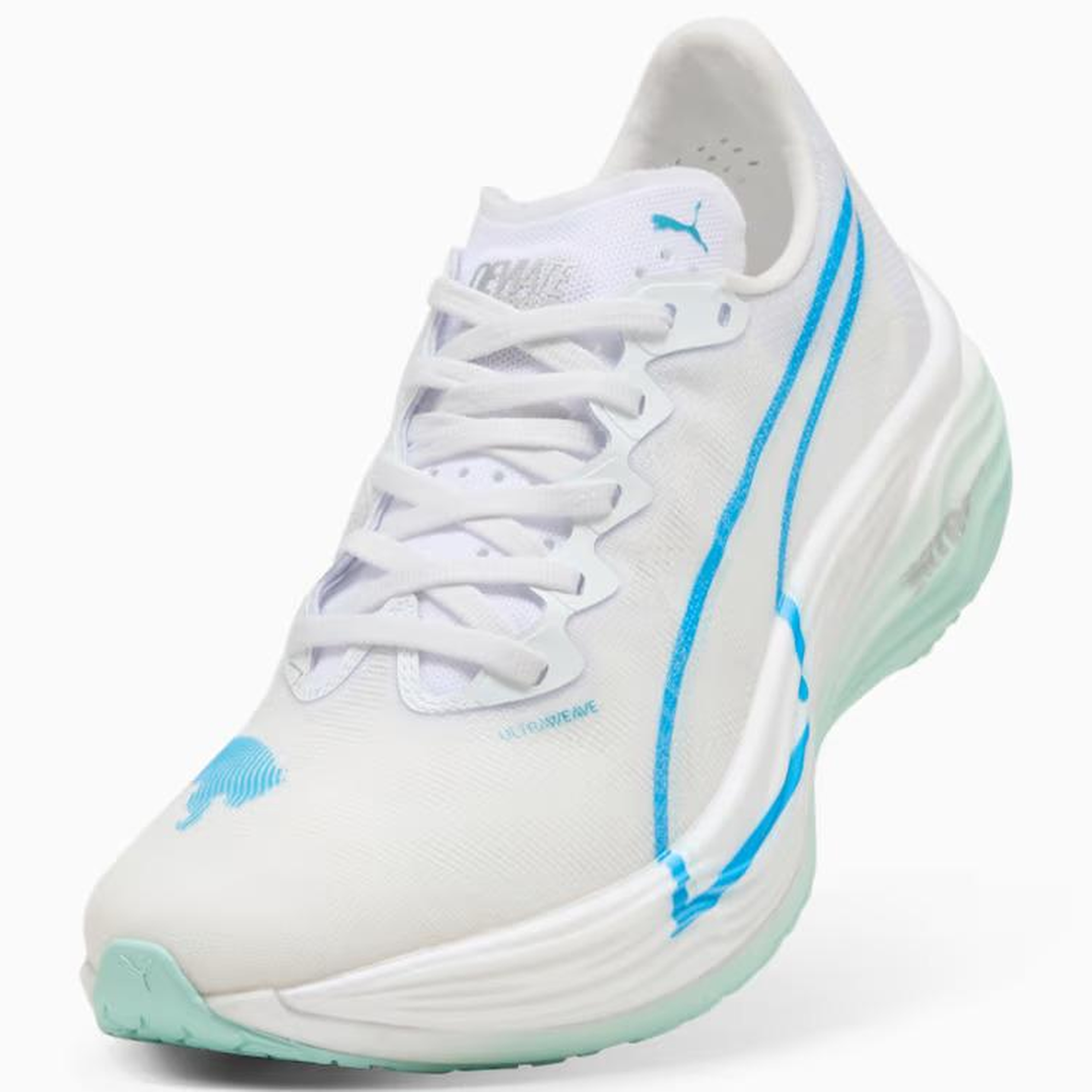 Puma Deviate Nitro 3 Elite Unisex Beyaz Koşu Ayakkabısı