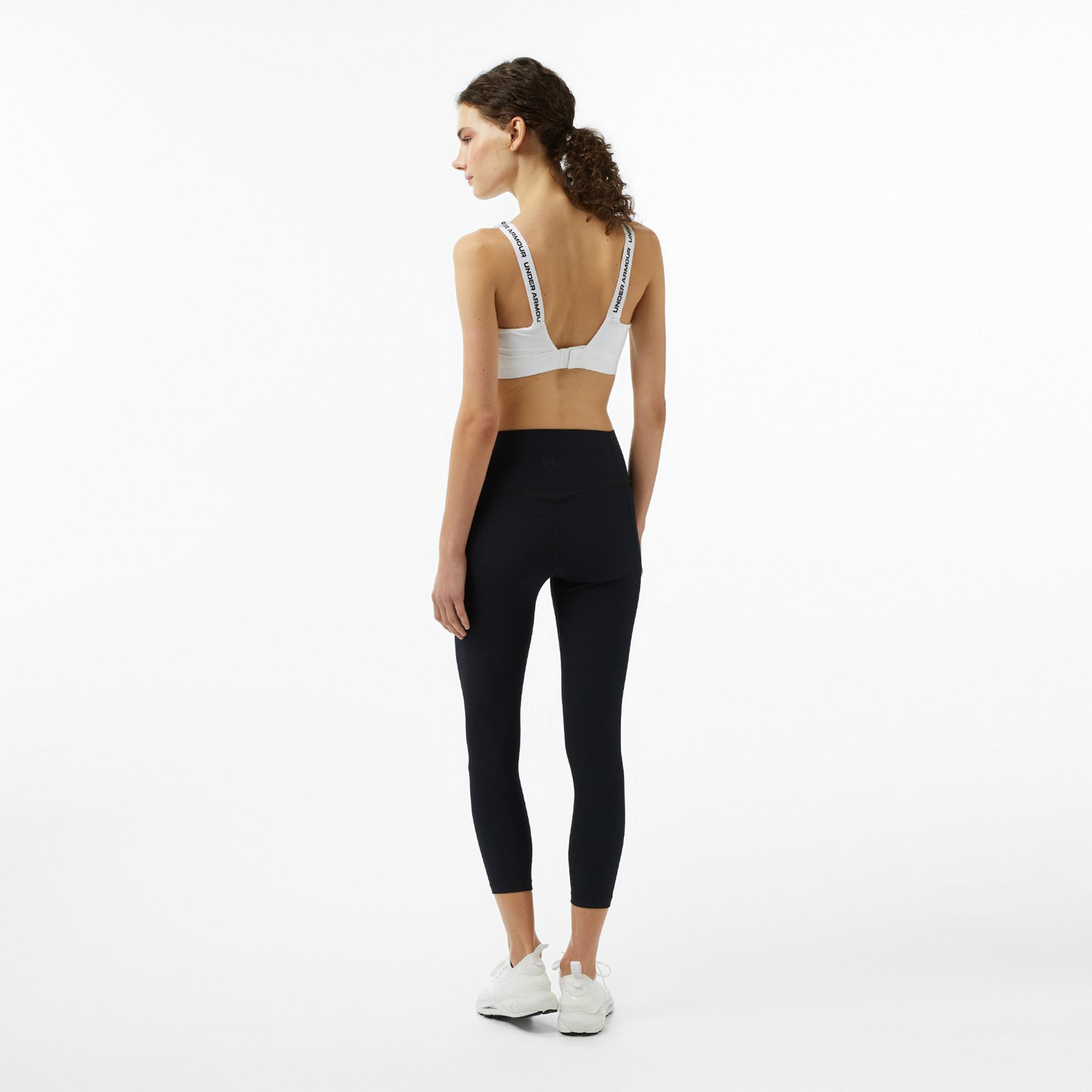 Under Armour Meridian Rib Kadın Siyah Koşu Tayt