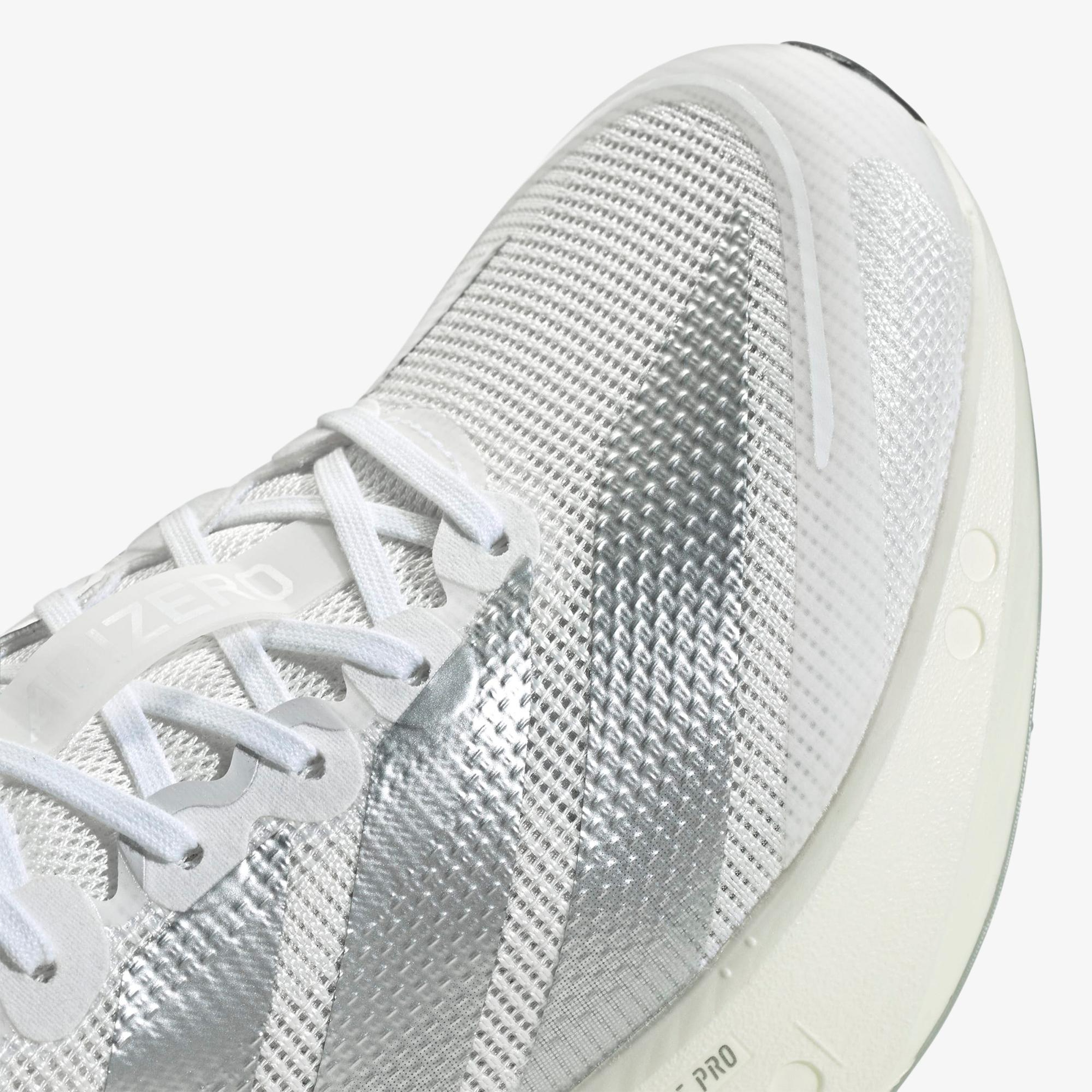 adidas Adizero Boston 13 Kadın Beyaz Koşu Ayakkabısı