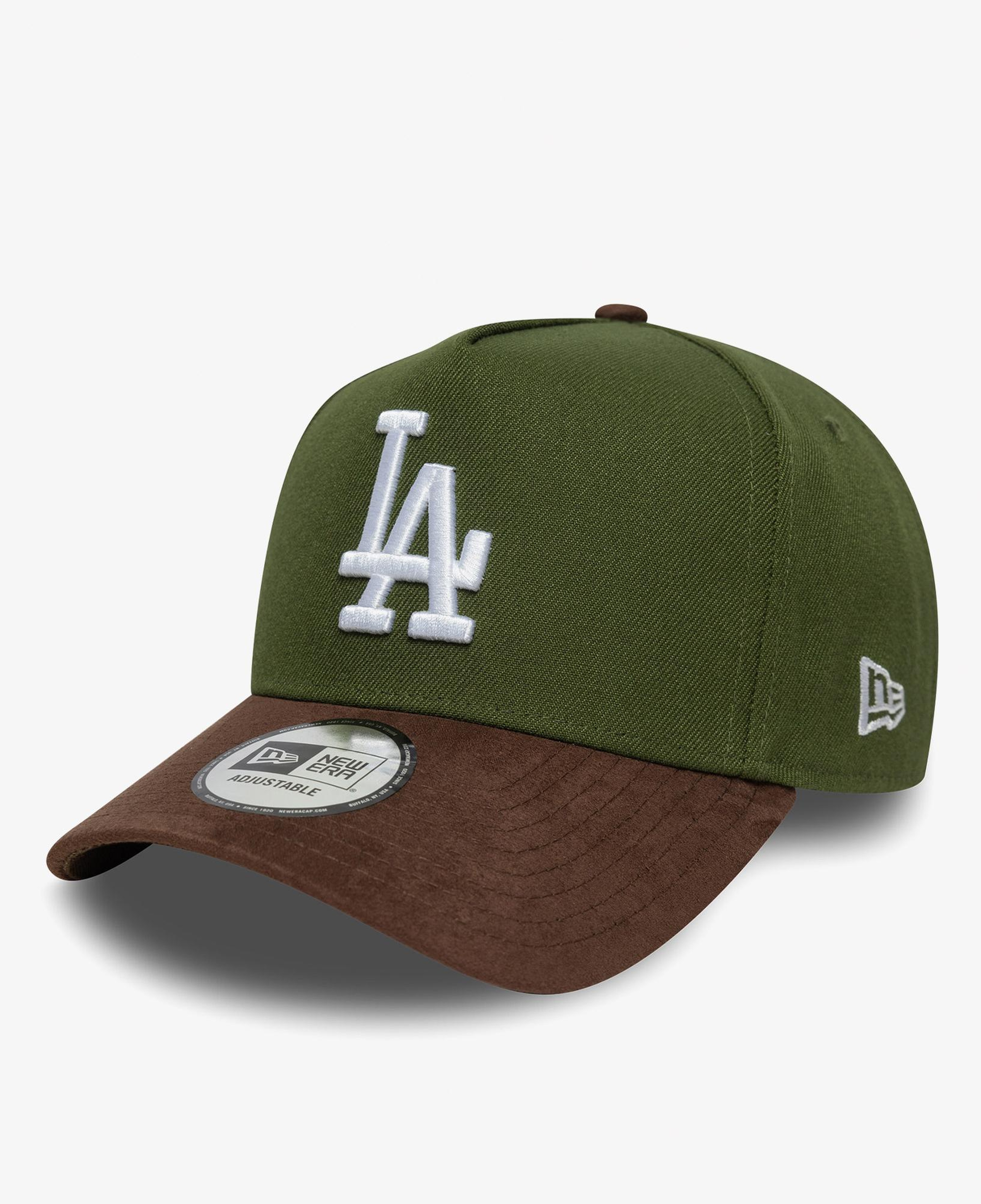 New Era LA Dodgers MLB Suede E-Frame 9FORTY Unisex Yeşil Şapka