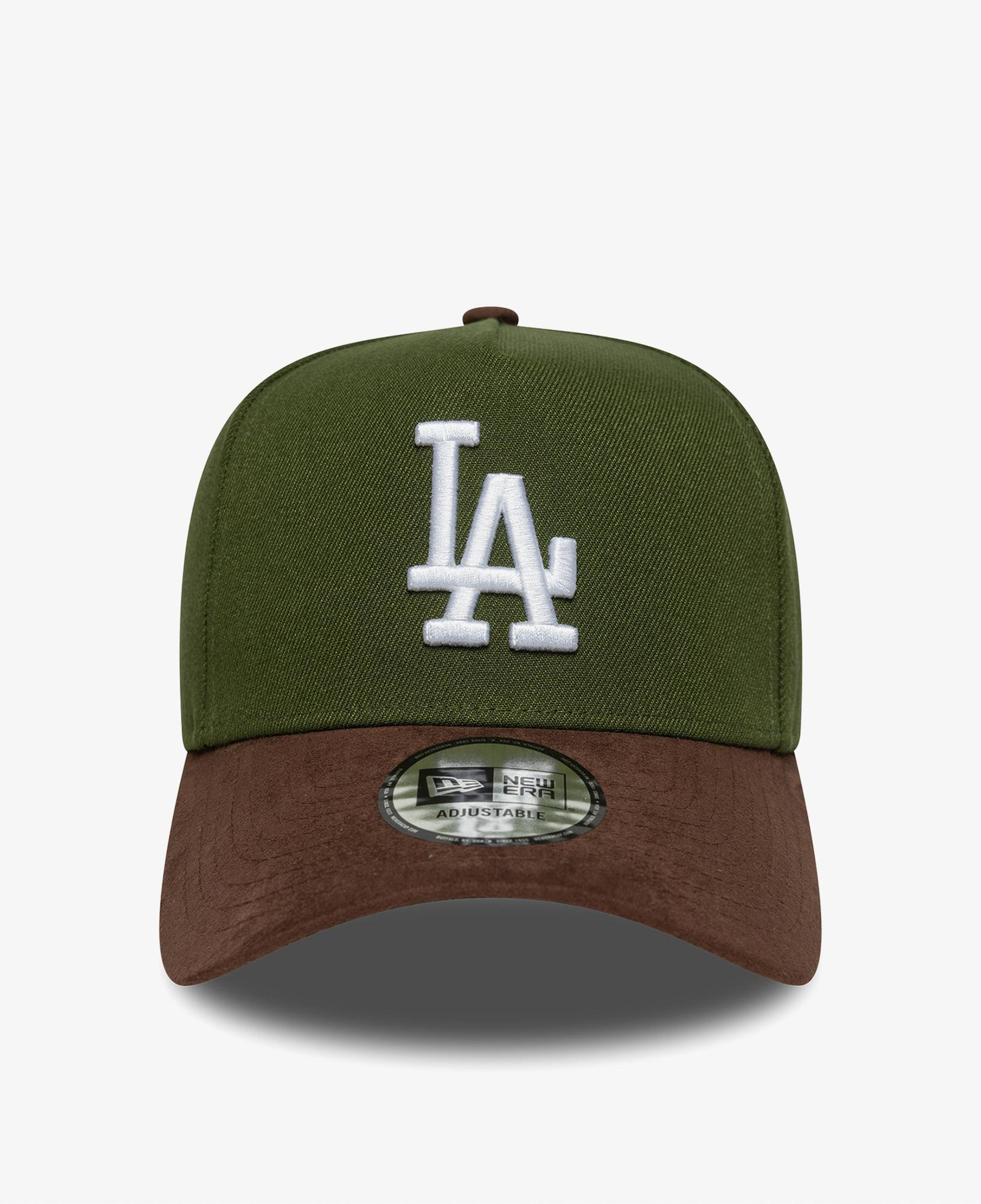 New Era LA Dodgers MLB Suede E-Frame 9FORTY Unisex Yeşil Şapka