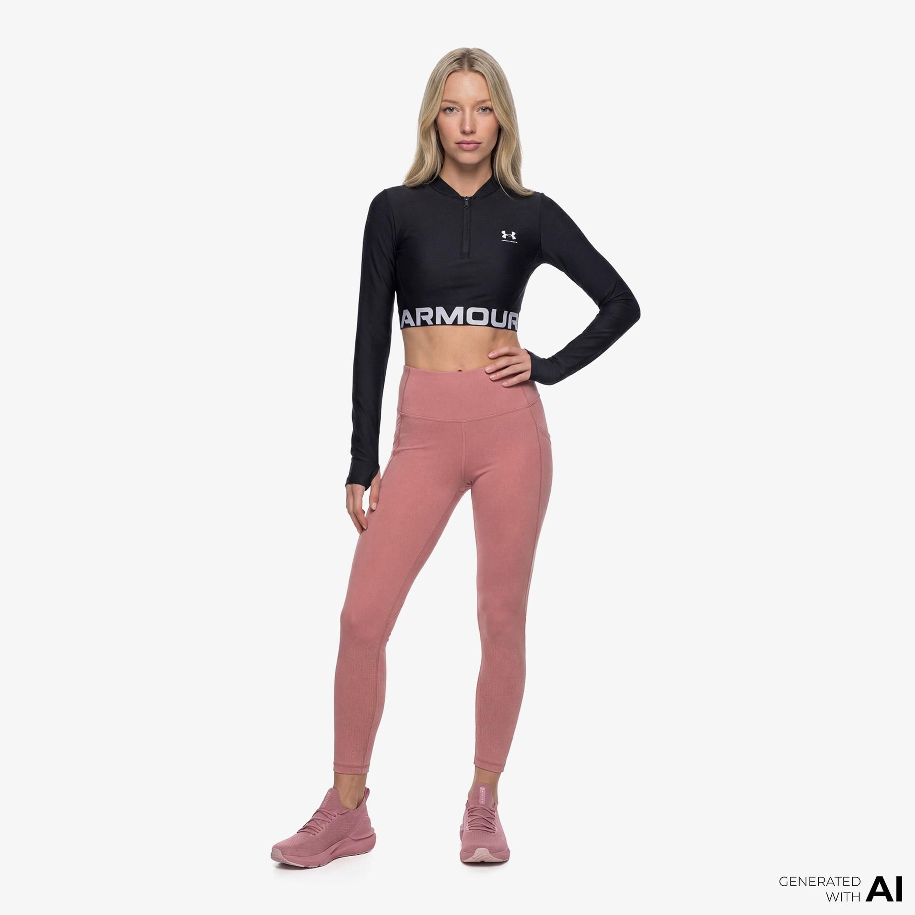 Under Armour Meridian Kadın Pembe Antrenman Taytı