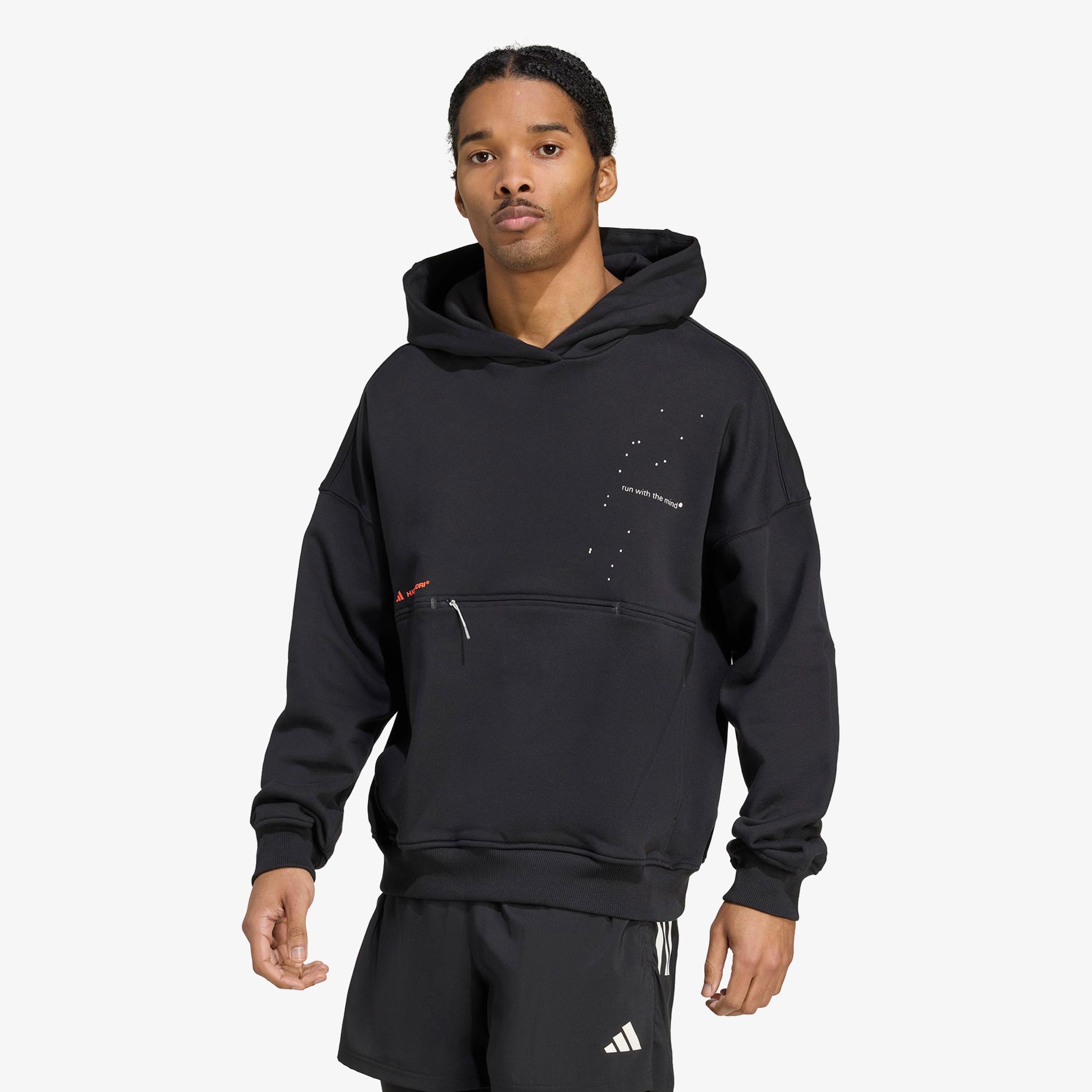 adidas Adi365 H.Koumori Running Erkek Siyah Koşu Sweatshirt