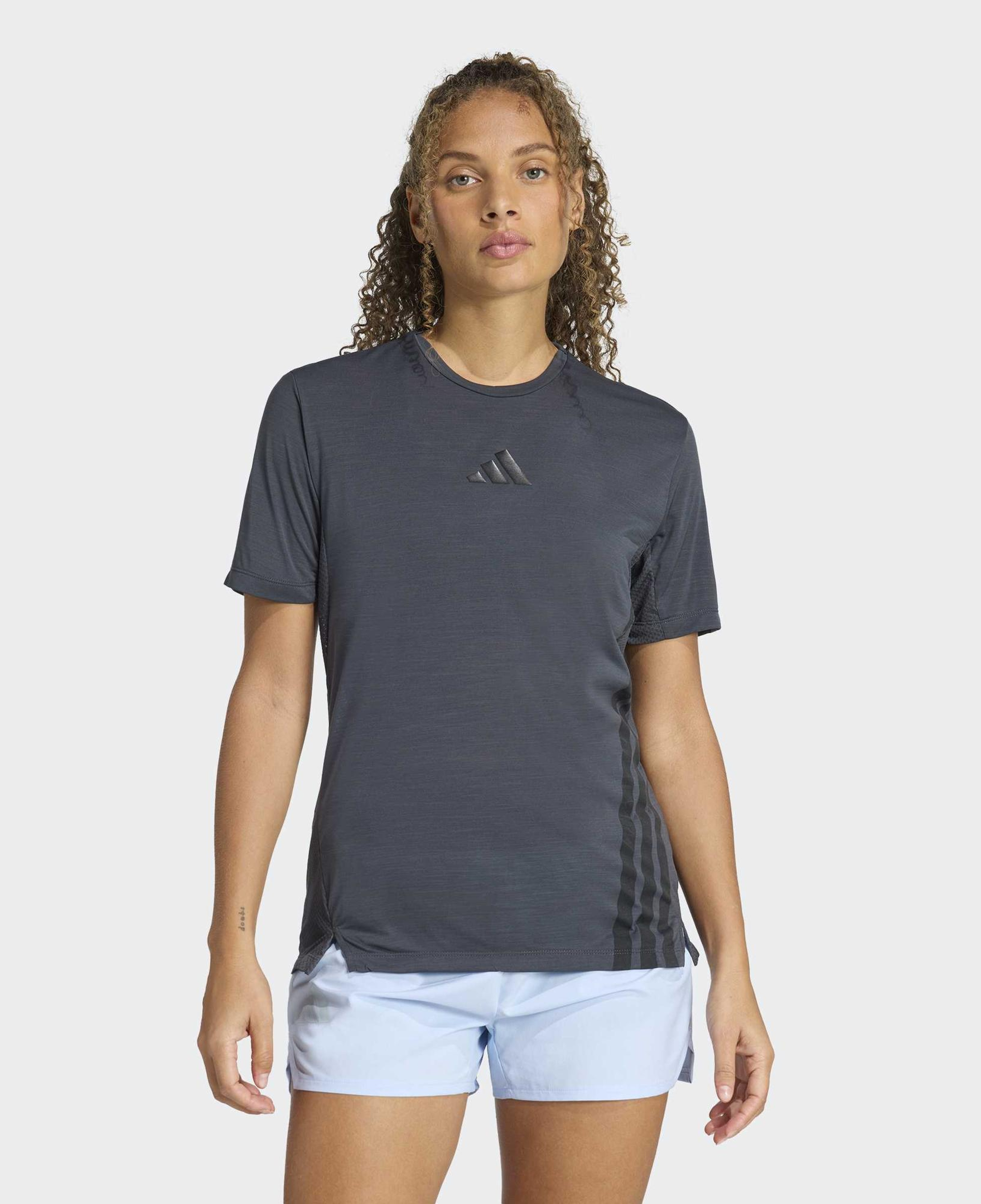 adidas Terrex Xperior Climacool+ Kadın Gri Koşu T-Shirt