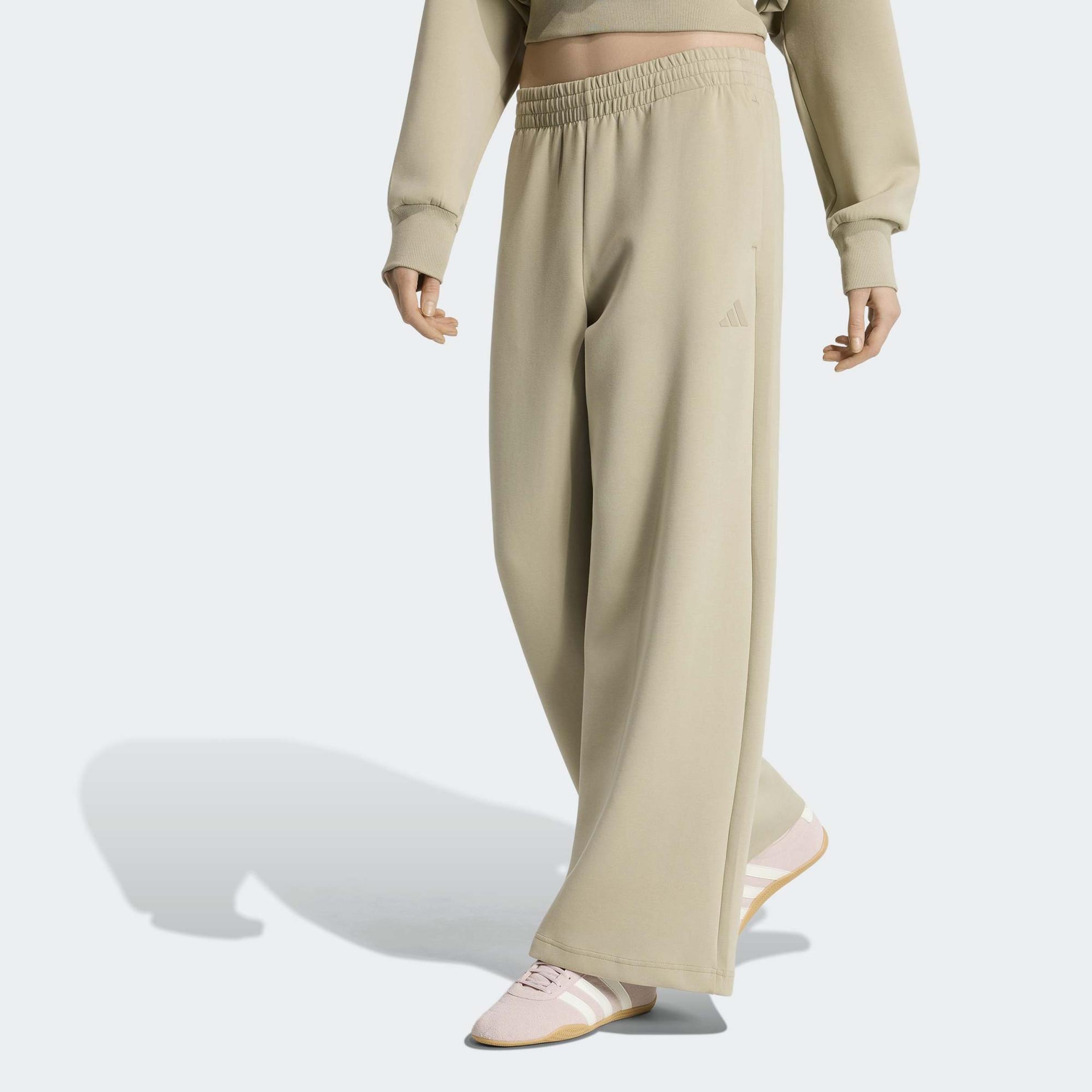 adidas Soft Lux Kadın Kahverengi Antrenman Eşofman Altı