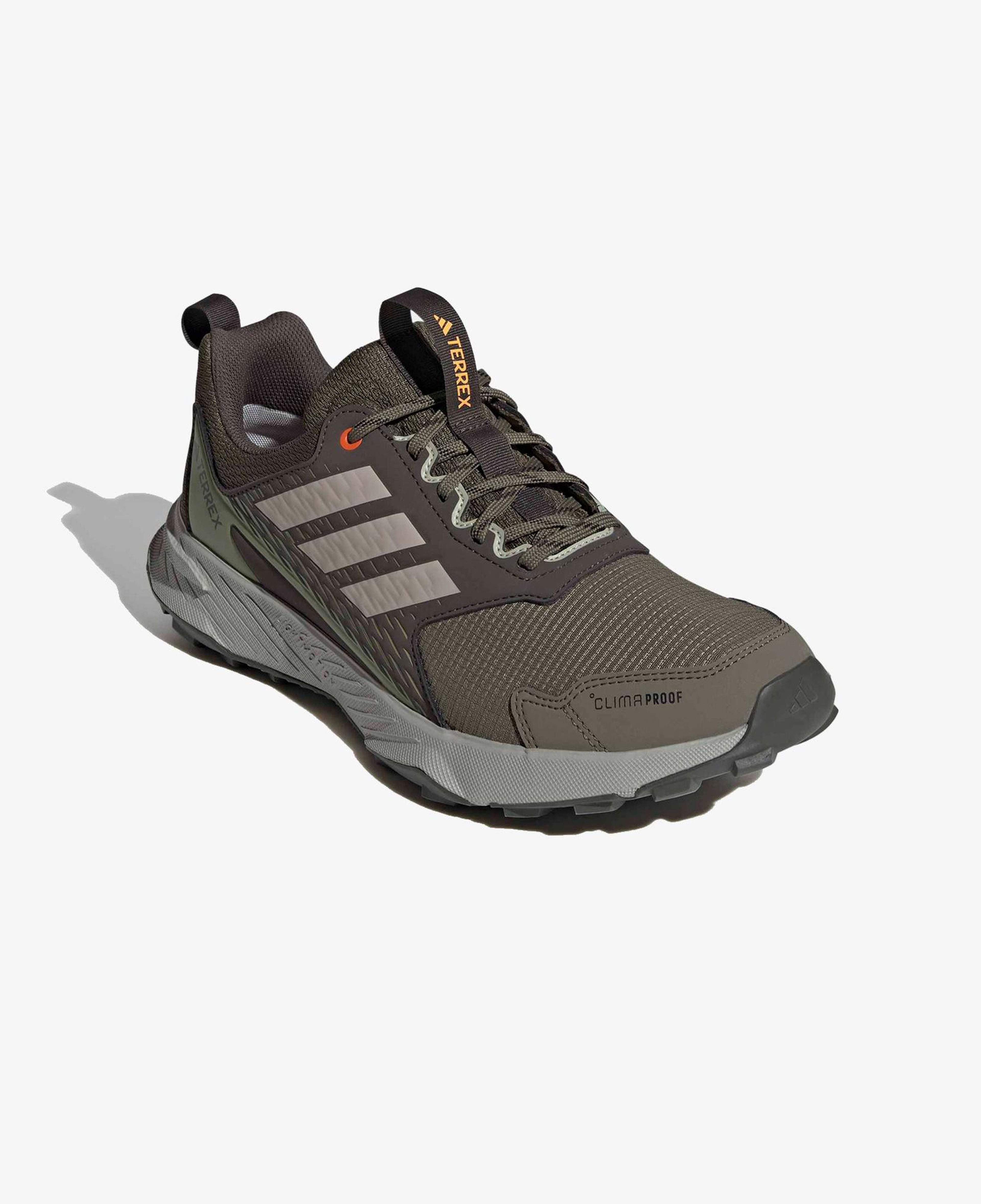 adidas Terrex Tracefinder 2 Climaproof Erkek Yeşil Koşu Ayakkabısı