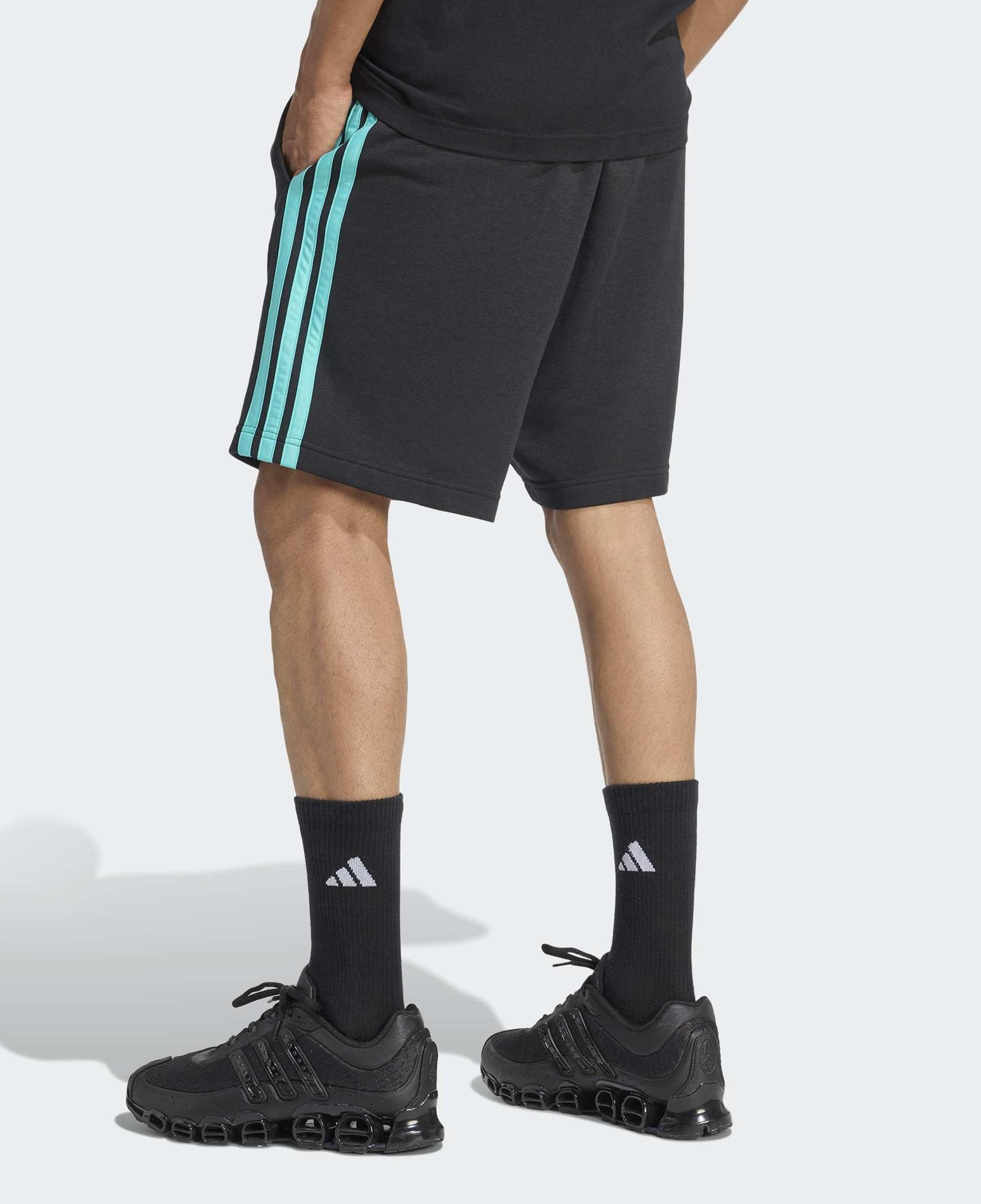 adidas Mercedes Amg Petronas Formula 1 Team Dna Erkek Siyah Şort