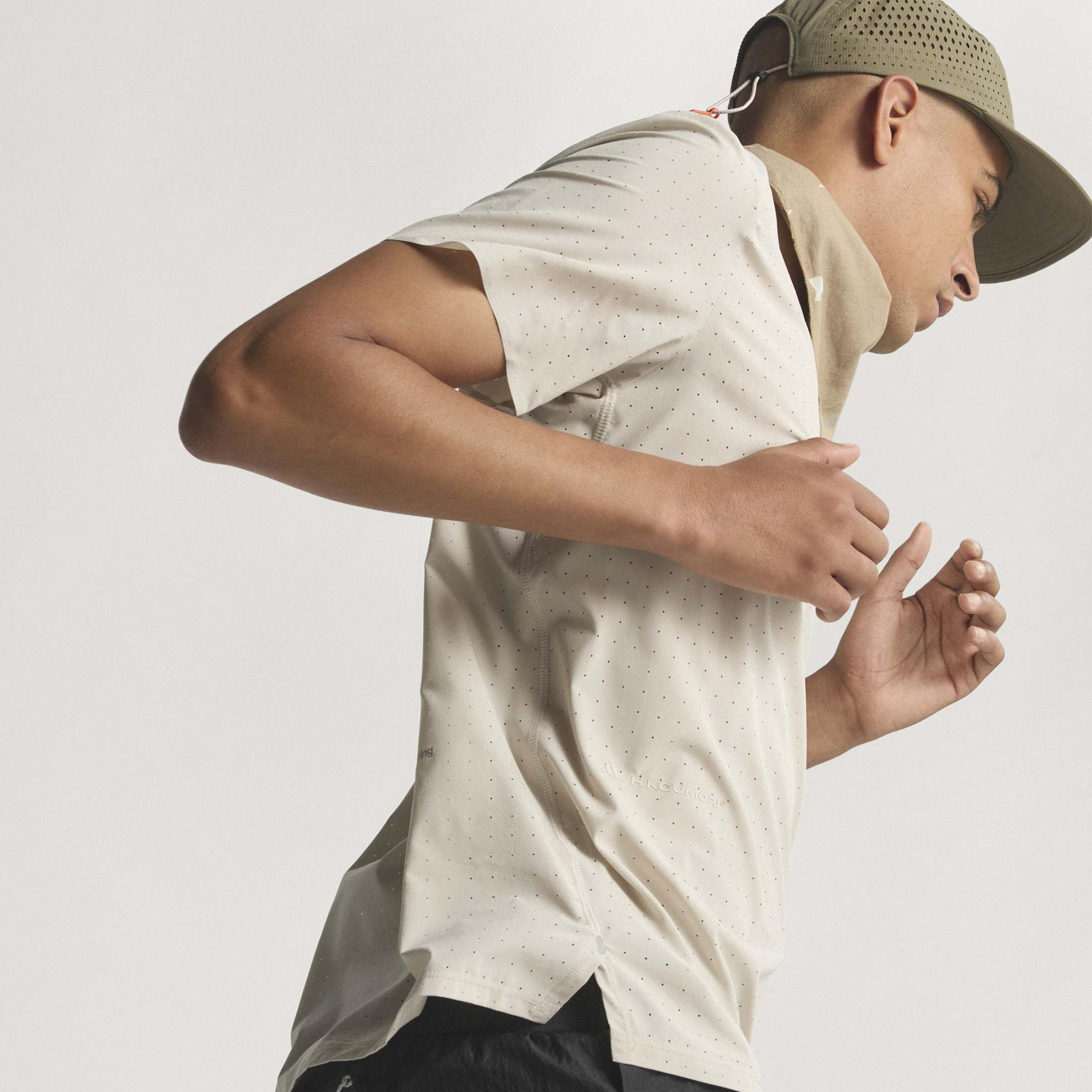 adidas Adi365 H.Koumori Erkek Bej Koşu T-Shirt