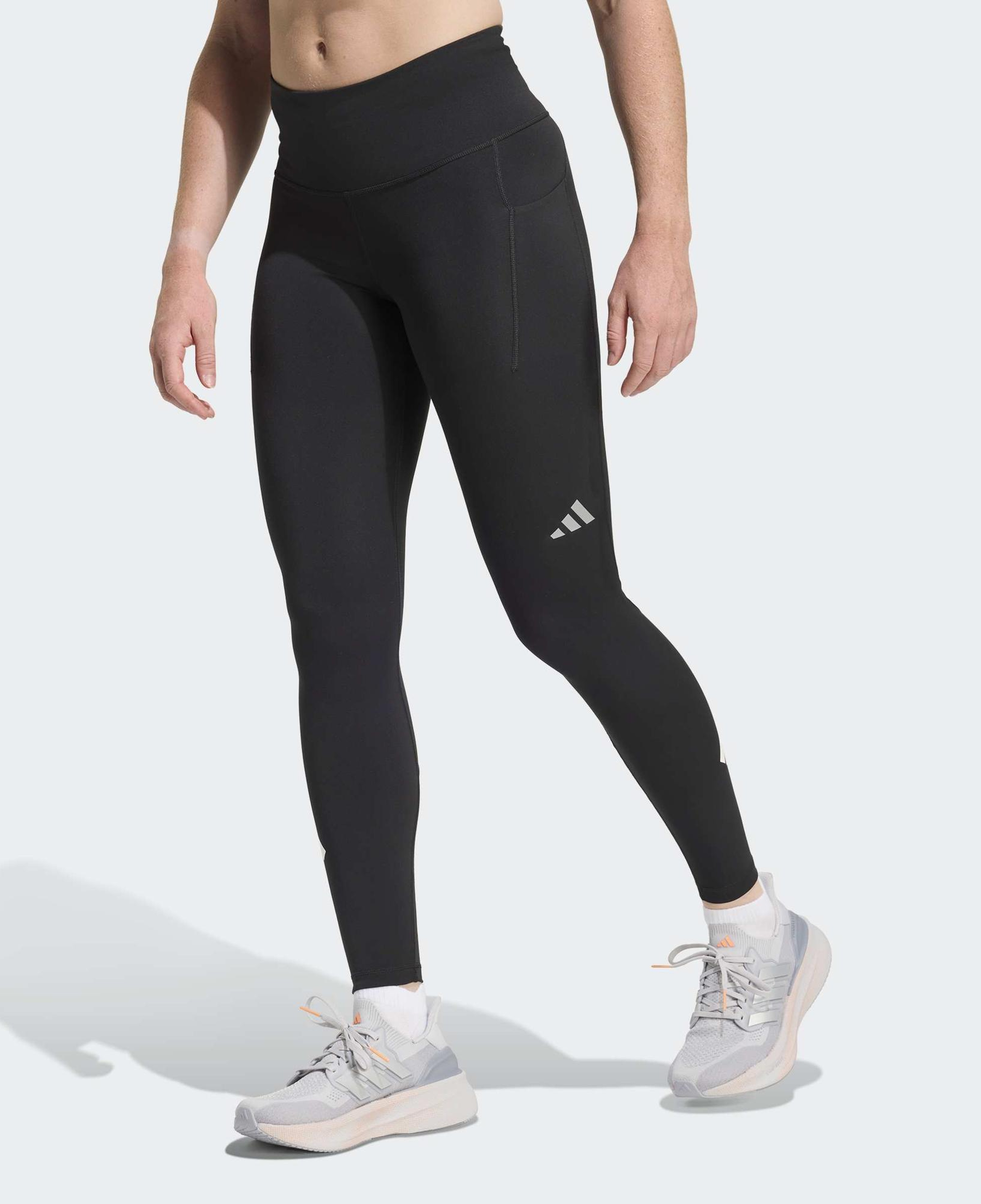 adidas Adi365 Climacool 3 Bantlı Tam Boy Kadın Siyah Koşu Taytı