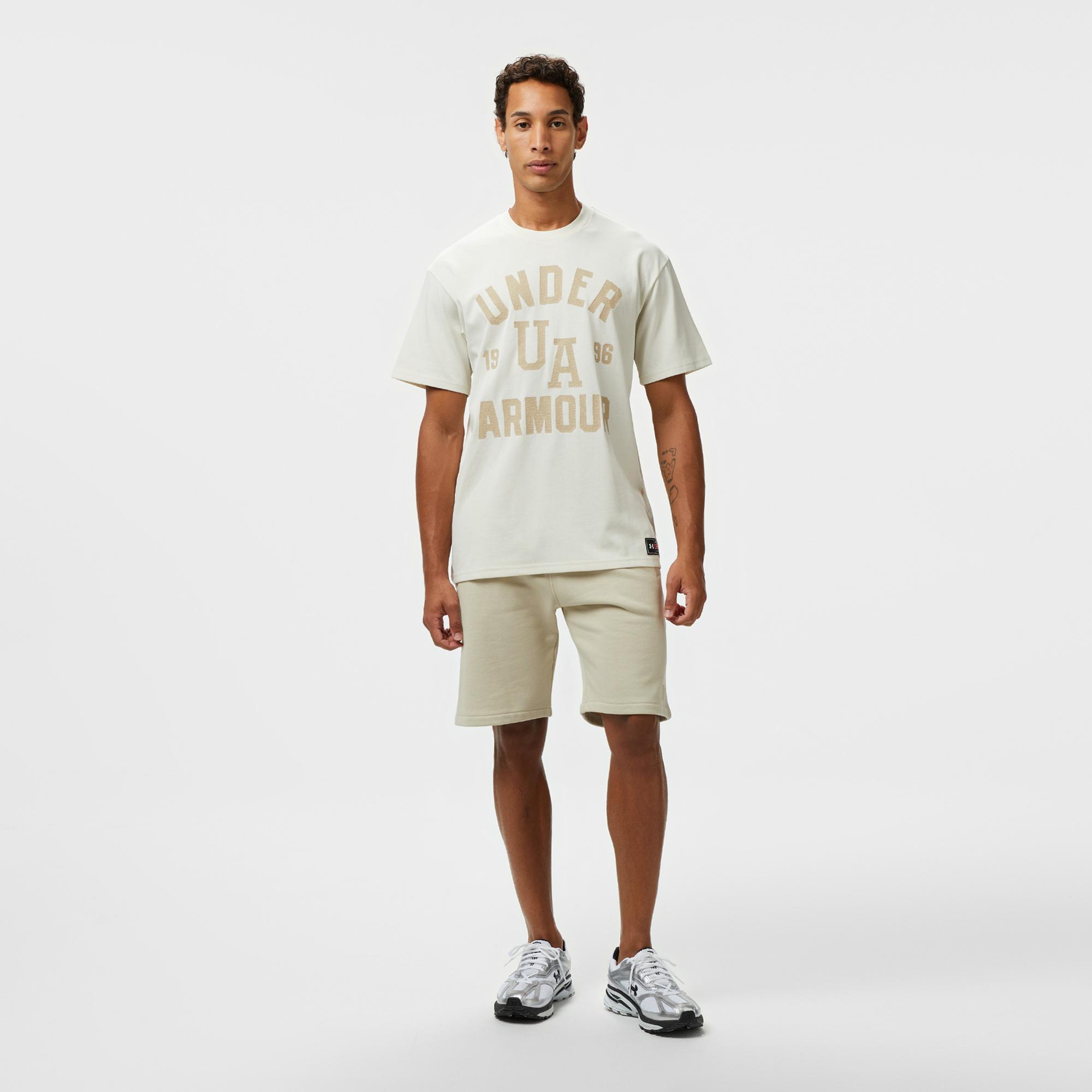 Under Armour Ua M Hw Varsity Os Ss Erkek Gri T-Shirt