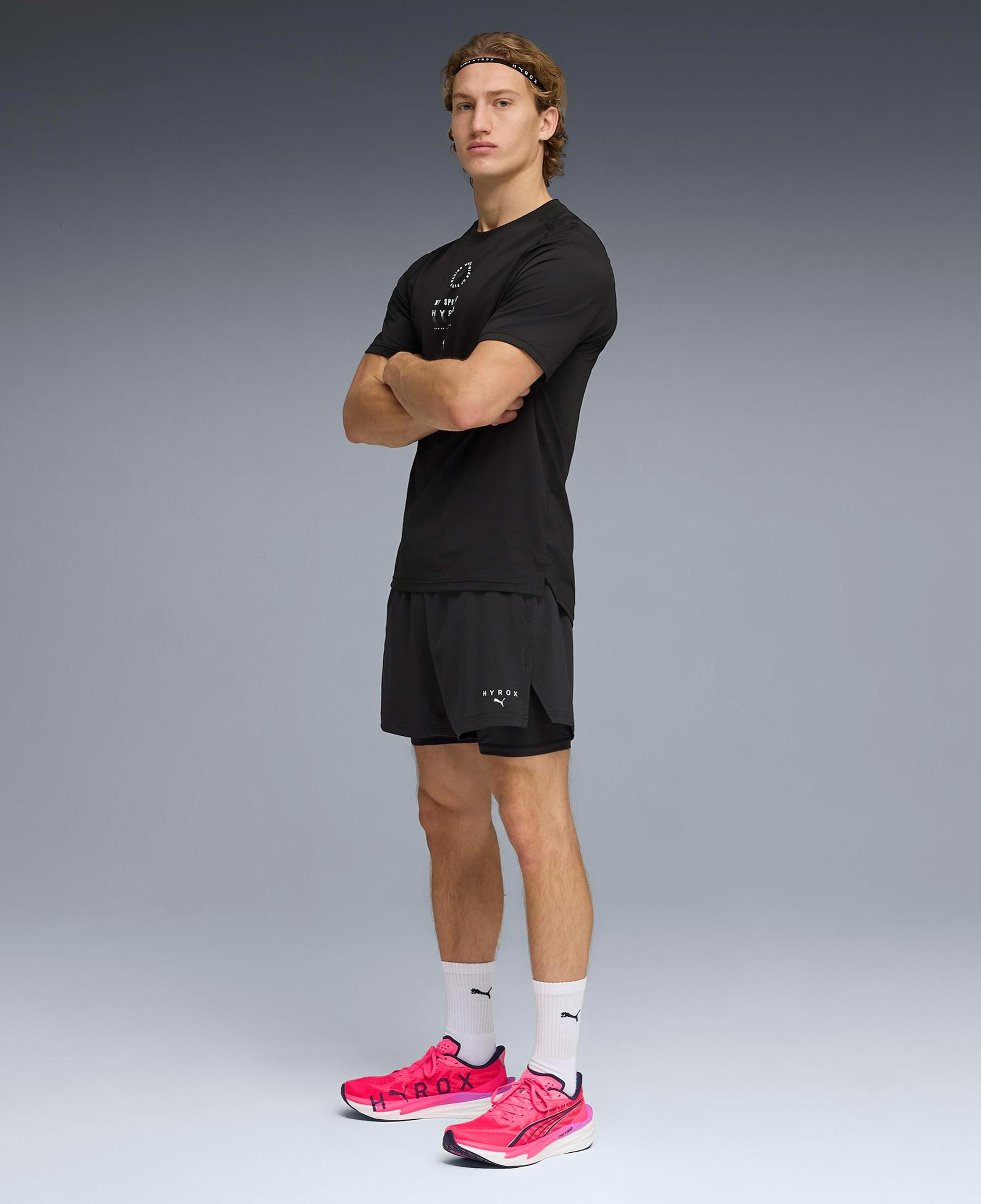 Puma x Hyrox Dryelite Erkek Siyah Antrenman T-Shirt