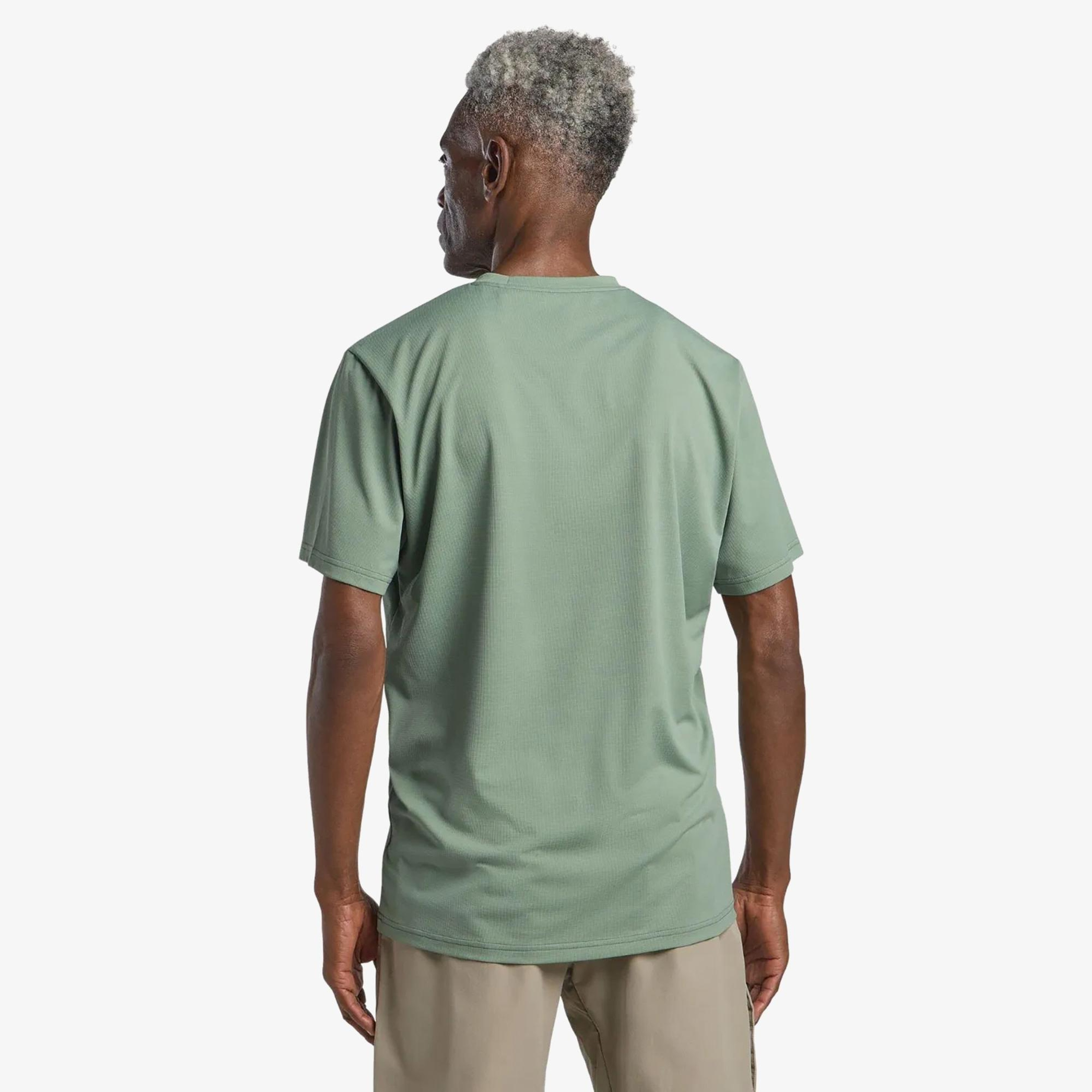 Jack Wolfskin Delgami Erkek Yeşil T-Shirt