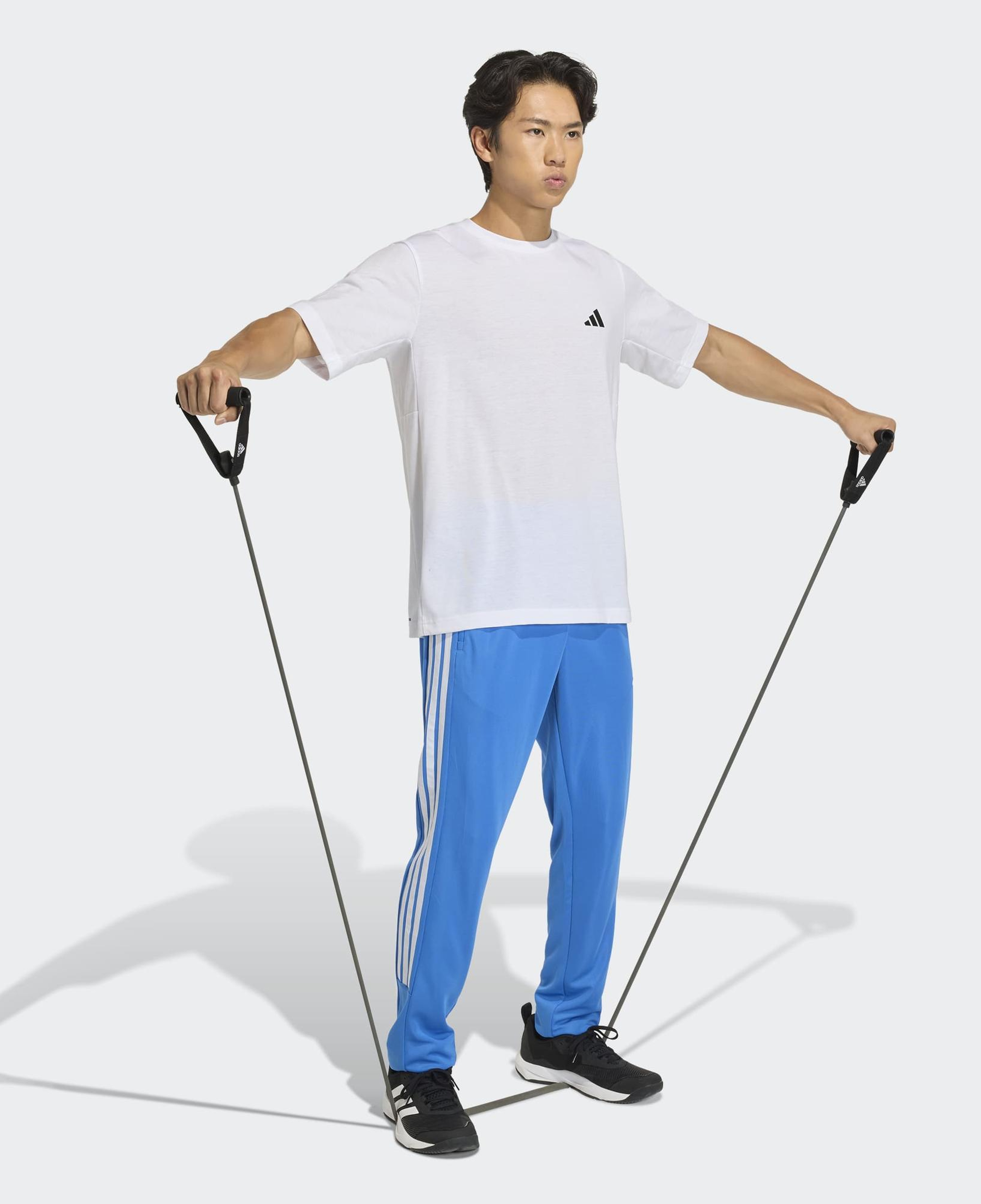 adidas Workout Essentials Feelready Erkek Beyaz Antrenman T-Shirt