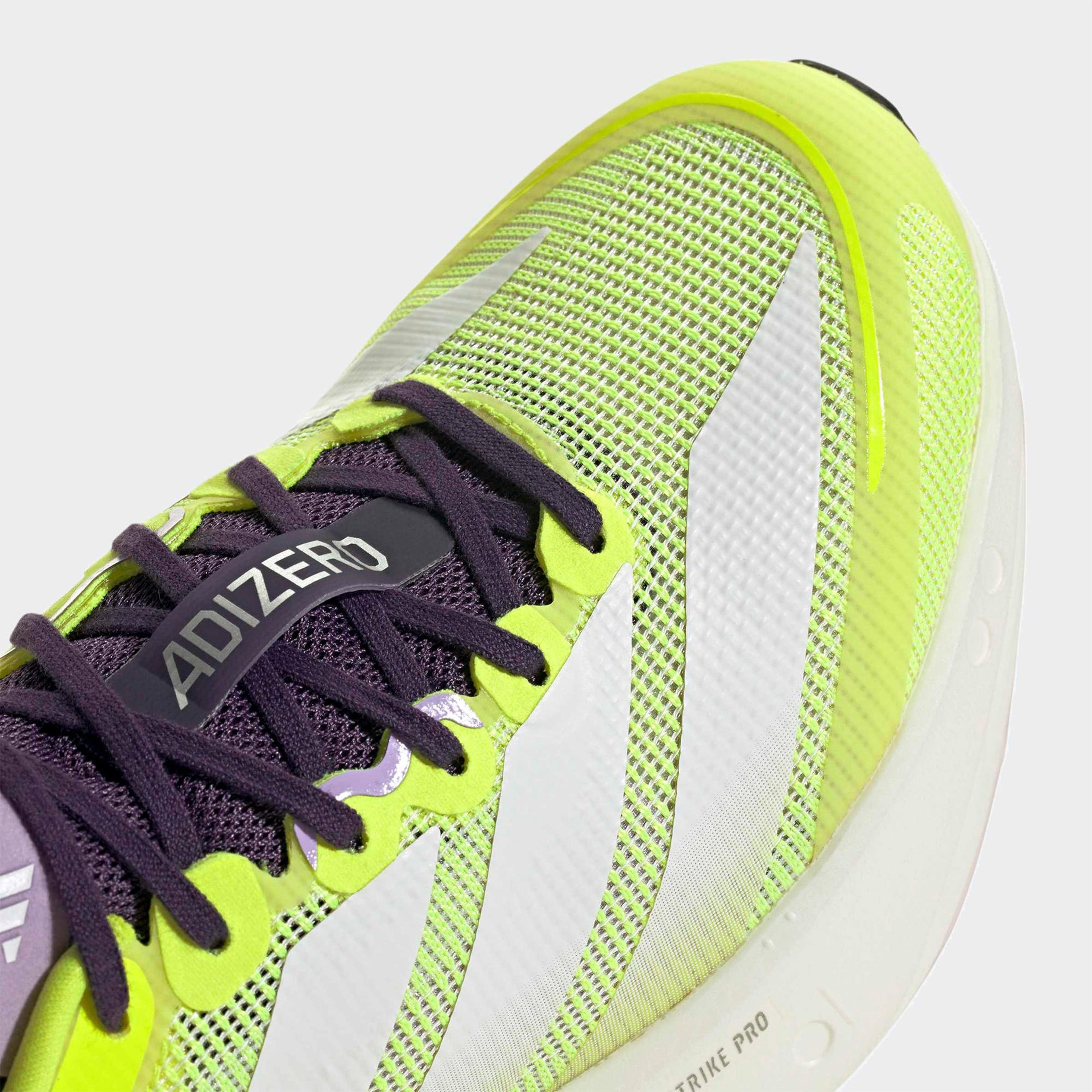 adidas Adizero Boston 13 Kadın Sarı Koşu Ayakkabısı