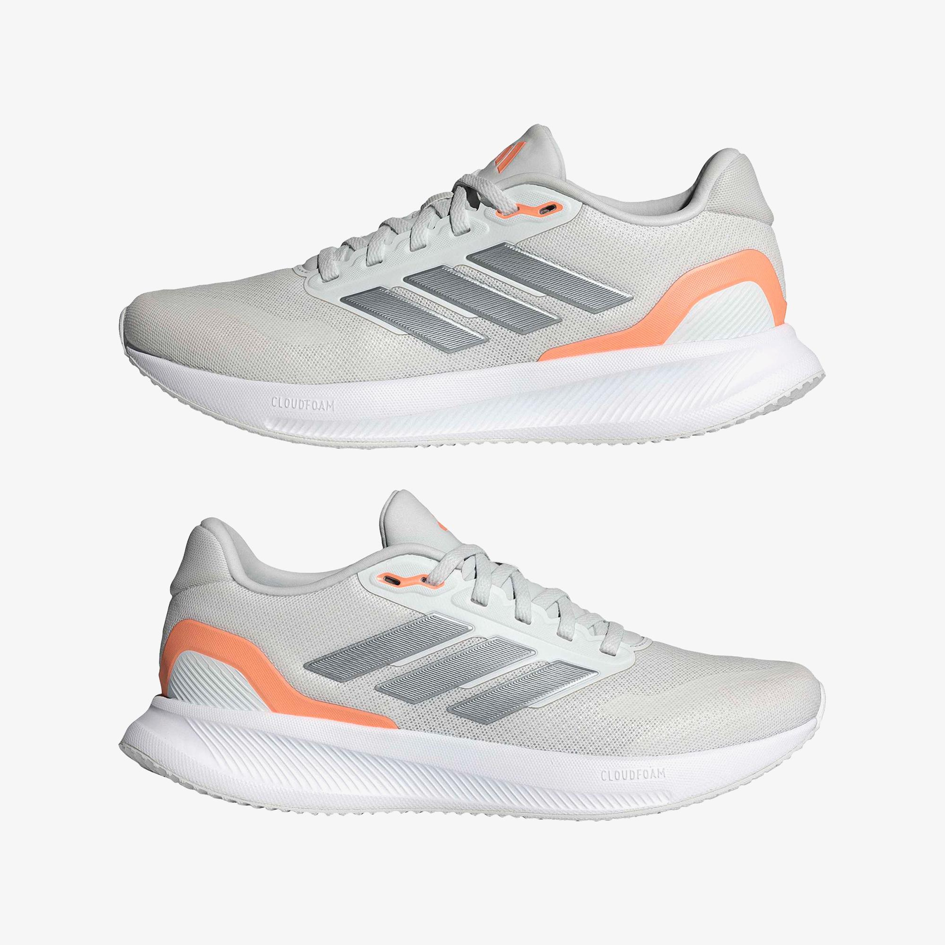 adidas Runfalcon 5 Kadın Gri Koşu Ayakkabısı