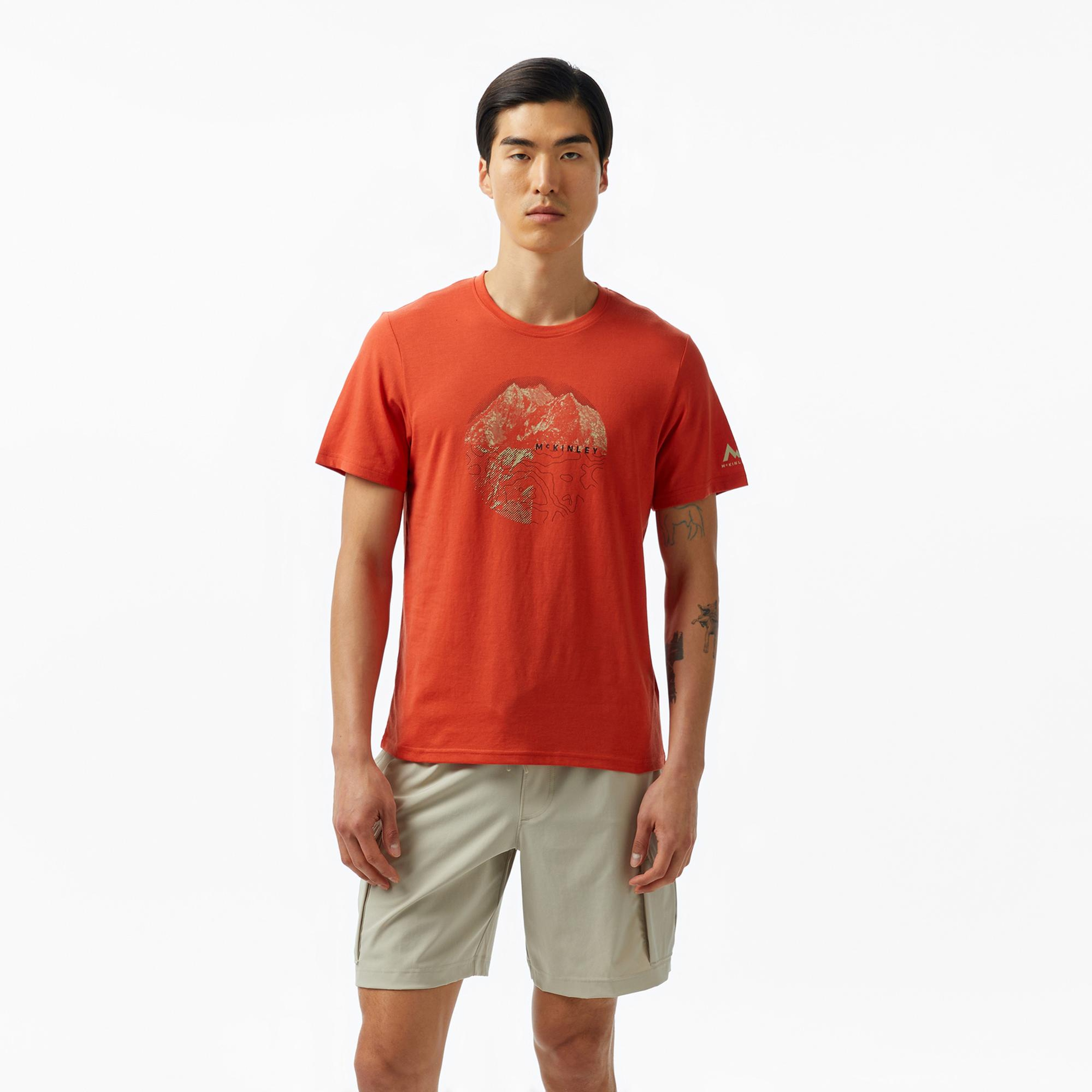 McKinley Galla Erkek Gri T-Shirt