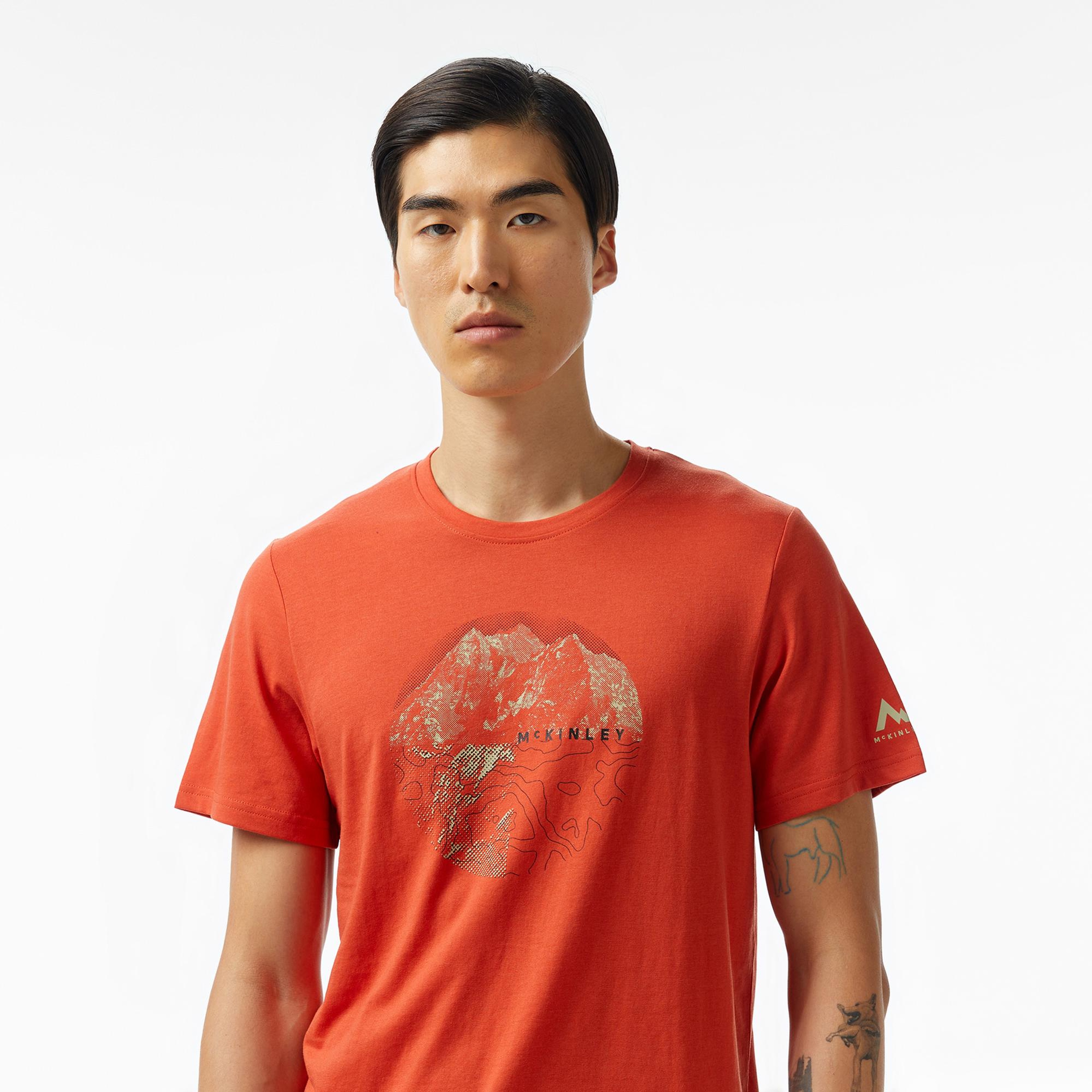 McKinley Galla Erkek Gri T-Shirt
