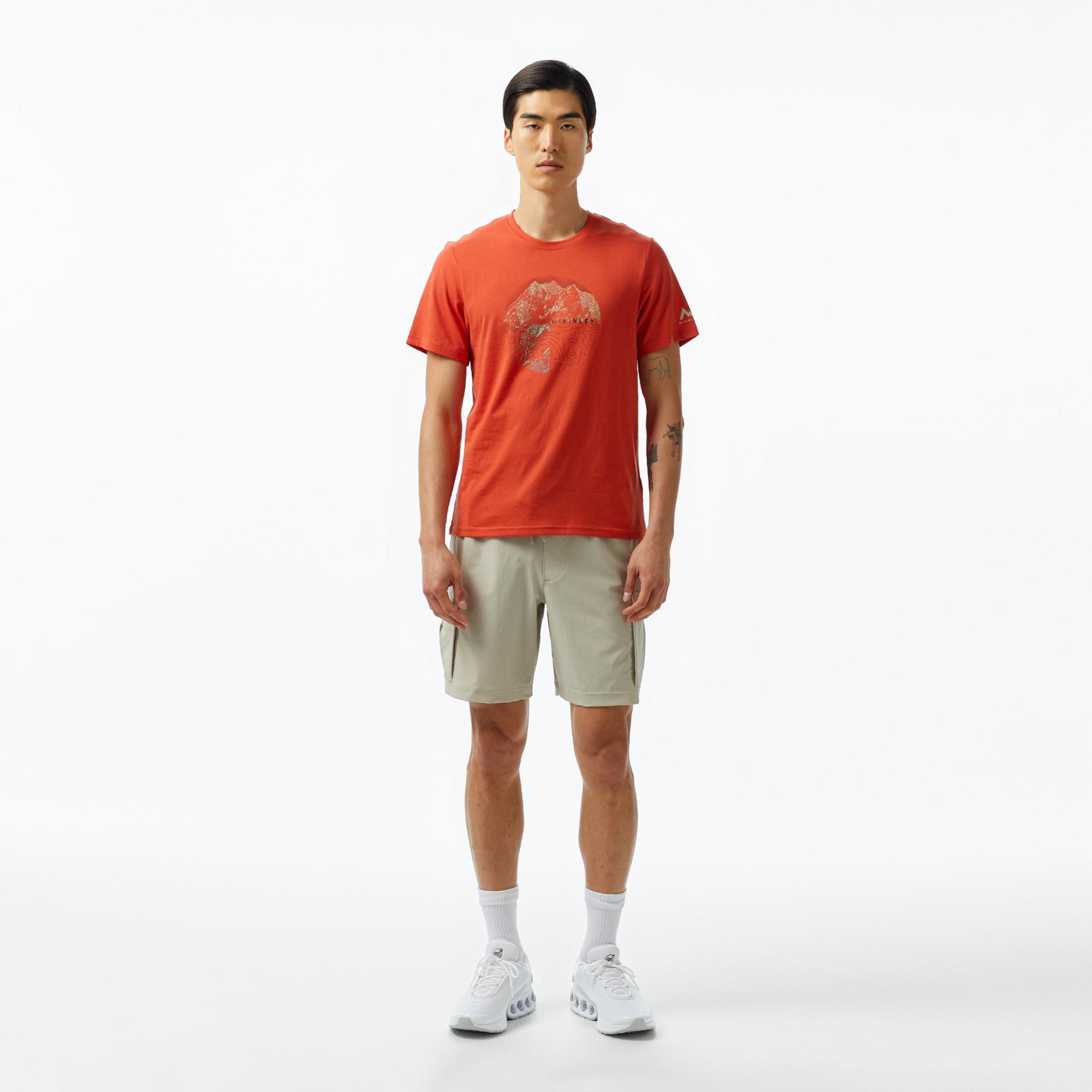 McKinley Galla Erkek Gri T-Shirt