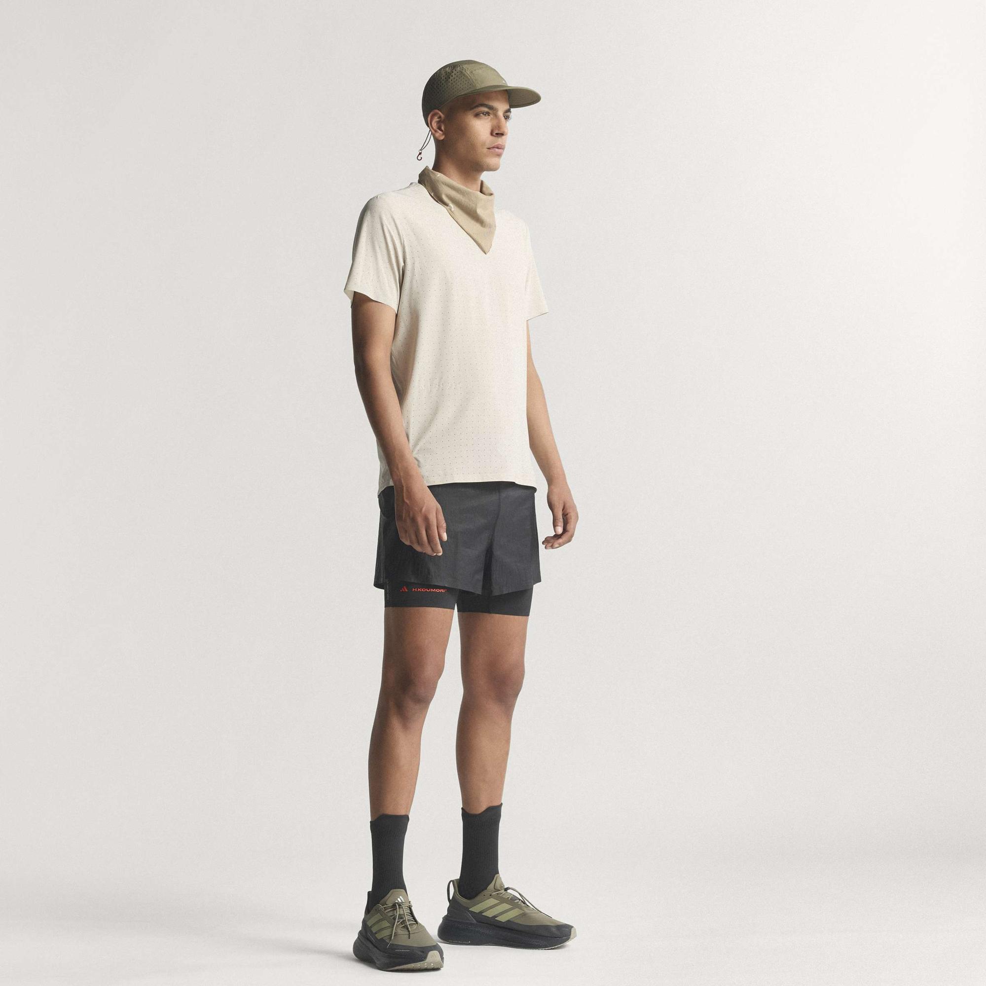 adidas Adi365 H.Koumori Erkek Bej Koşu T-Shirt