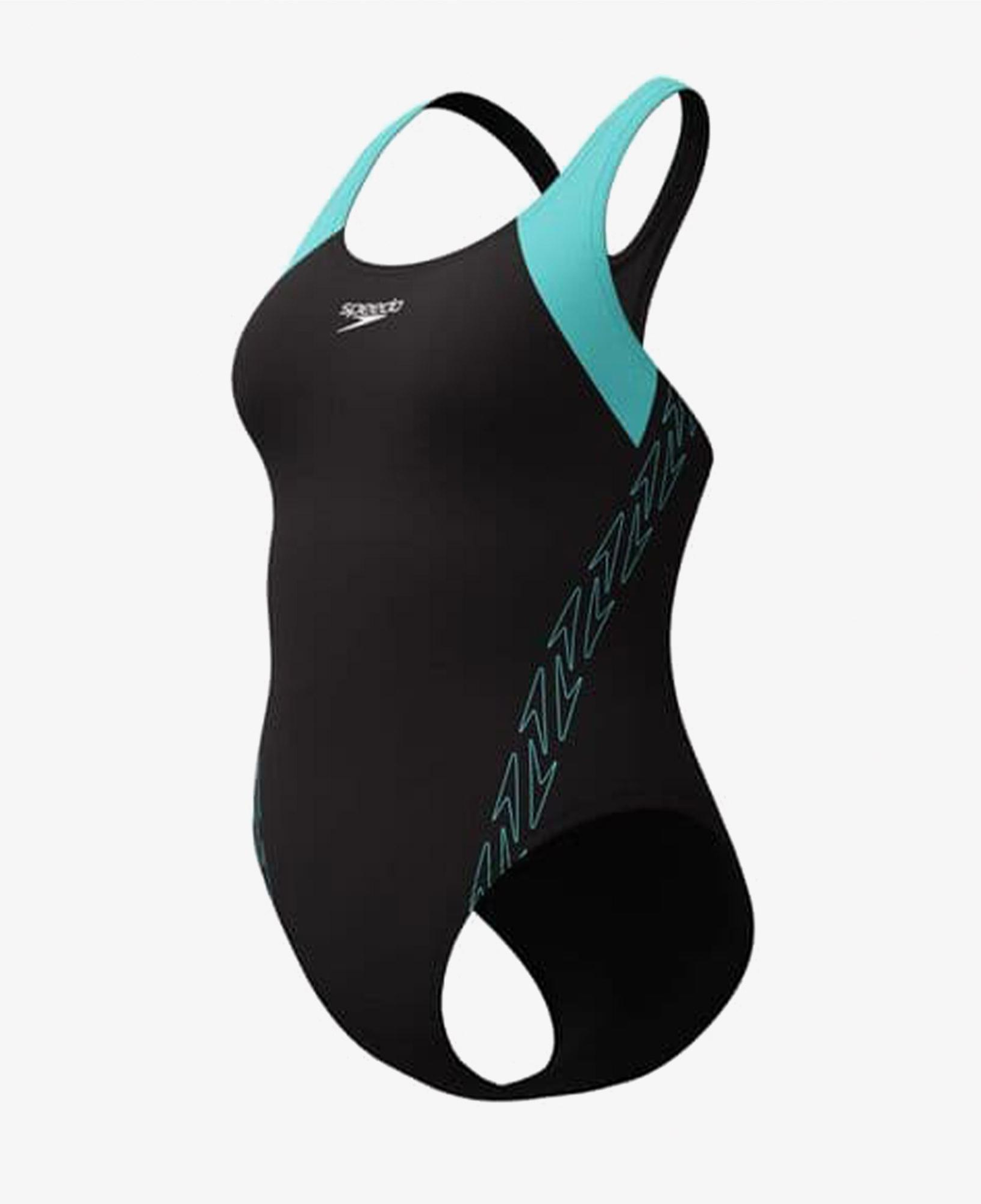 Speedo Hyprbm Splc Rcrbck 1Pc Af Kadın Mavi Mayo