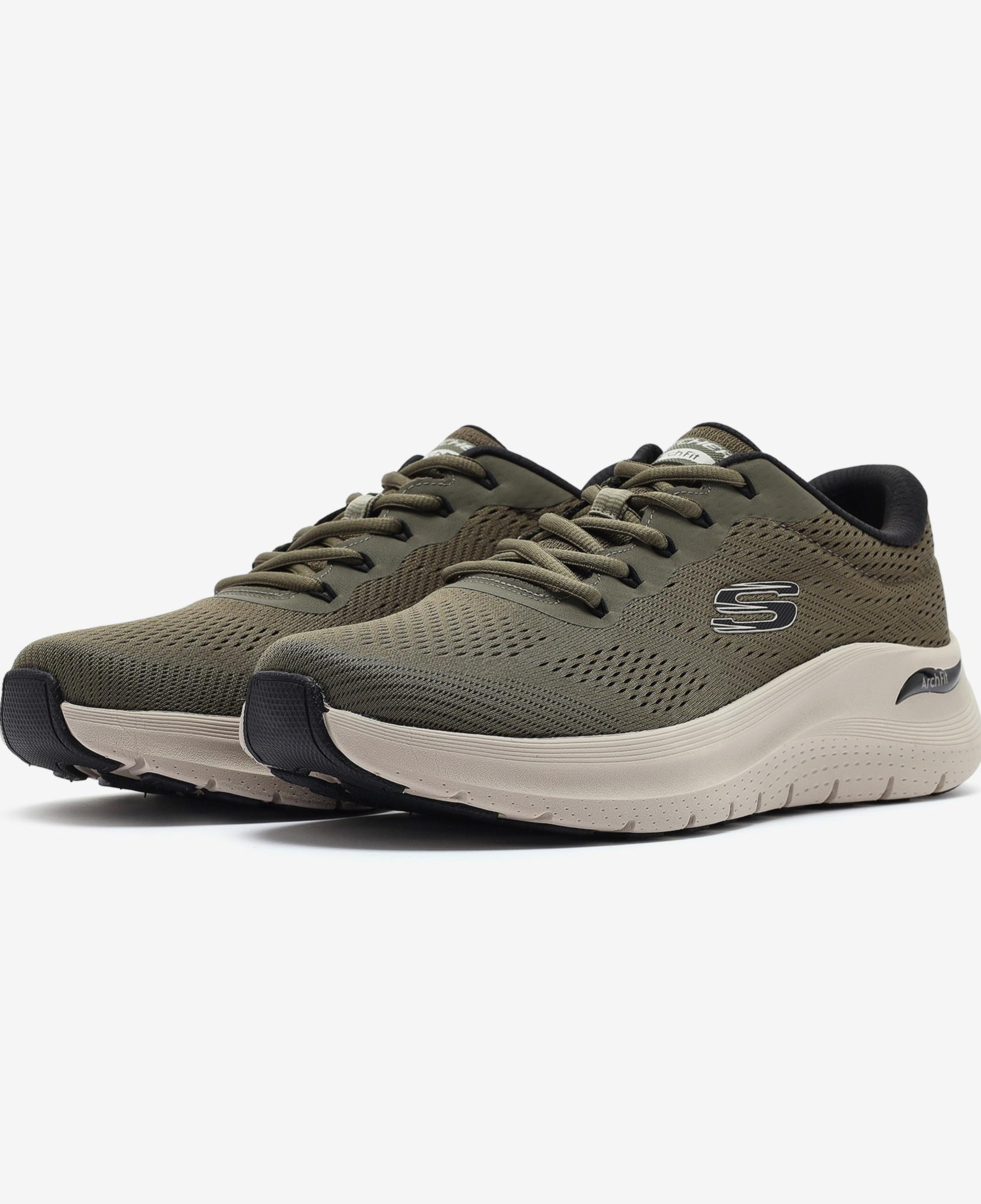 Skechers Arch Fit 2.0 Erkek Yeşil Spor Ayakkabı