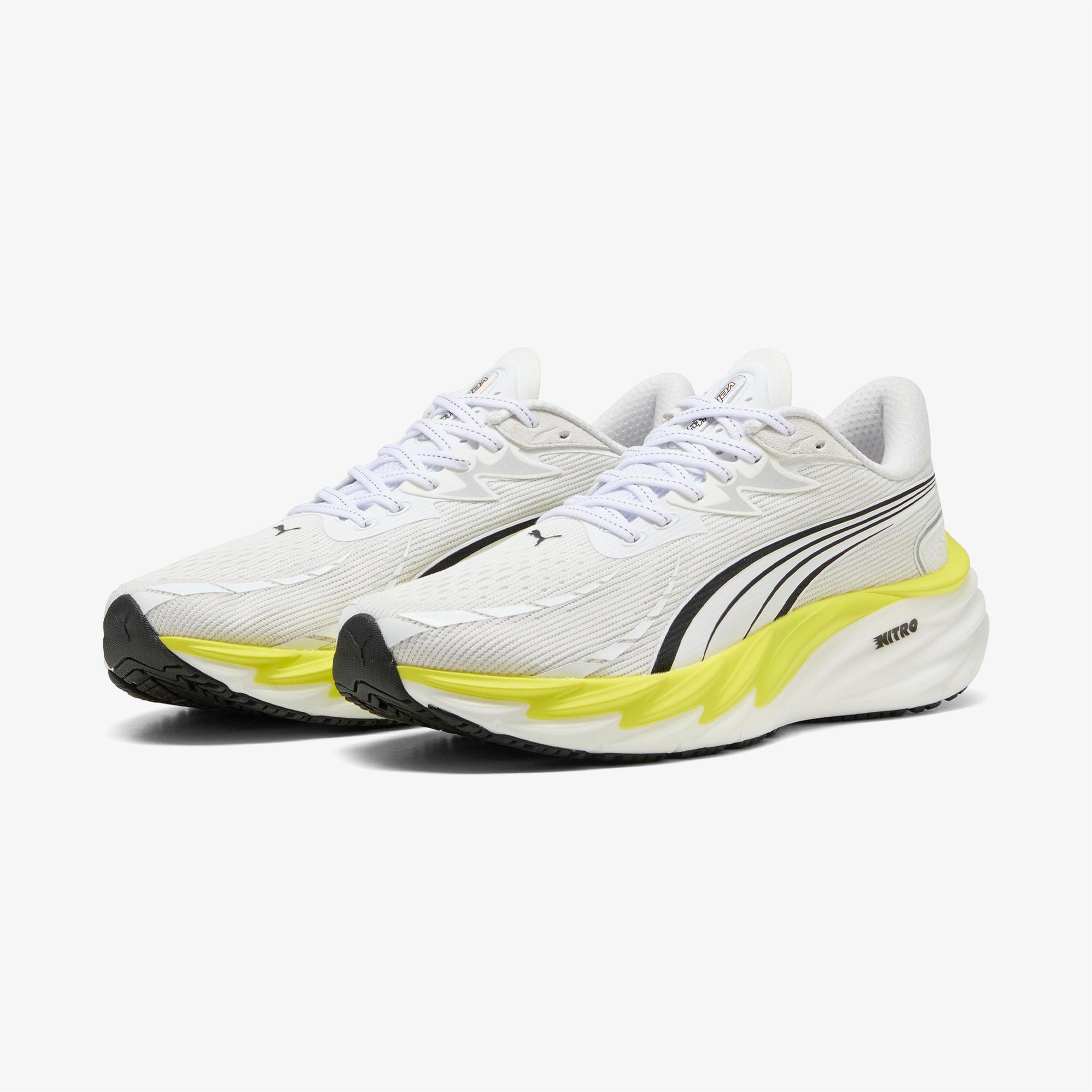 Puma Velocity Nitro 4 Erkek Beyaz Koşu Ayakkabısı