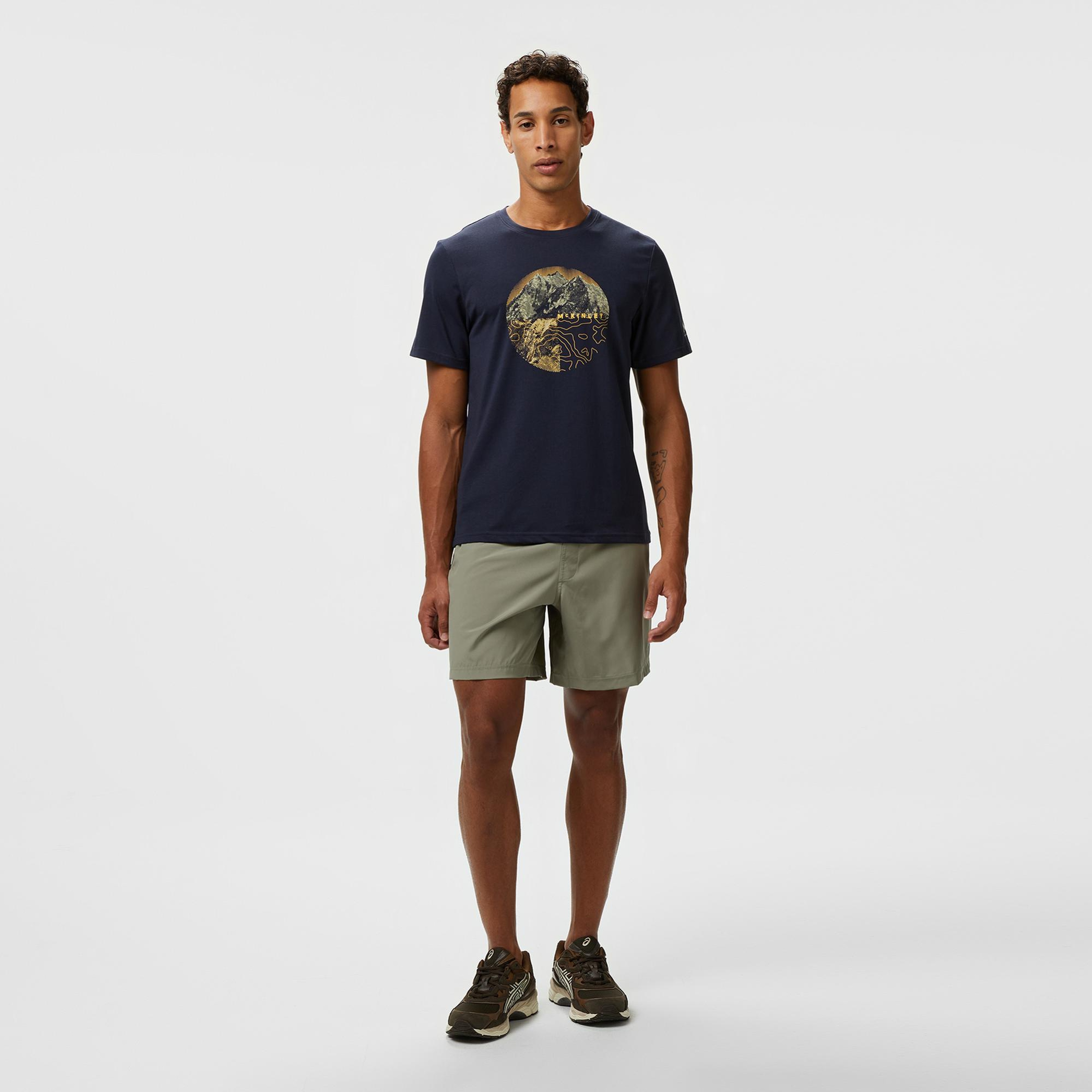 McKinley Galla Erkek Gri T-Shirt