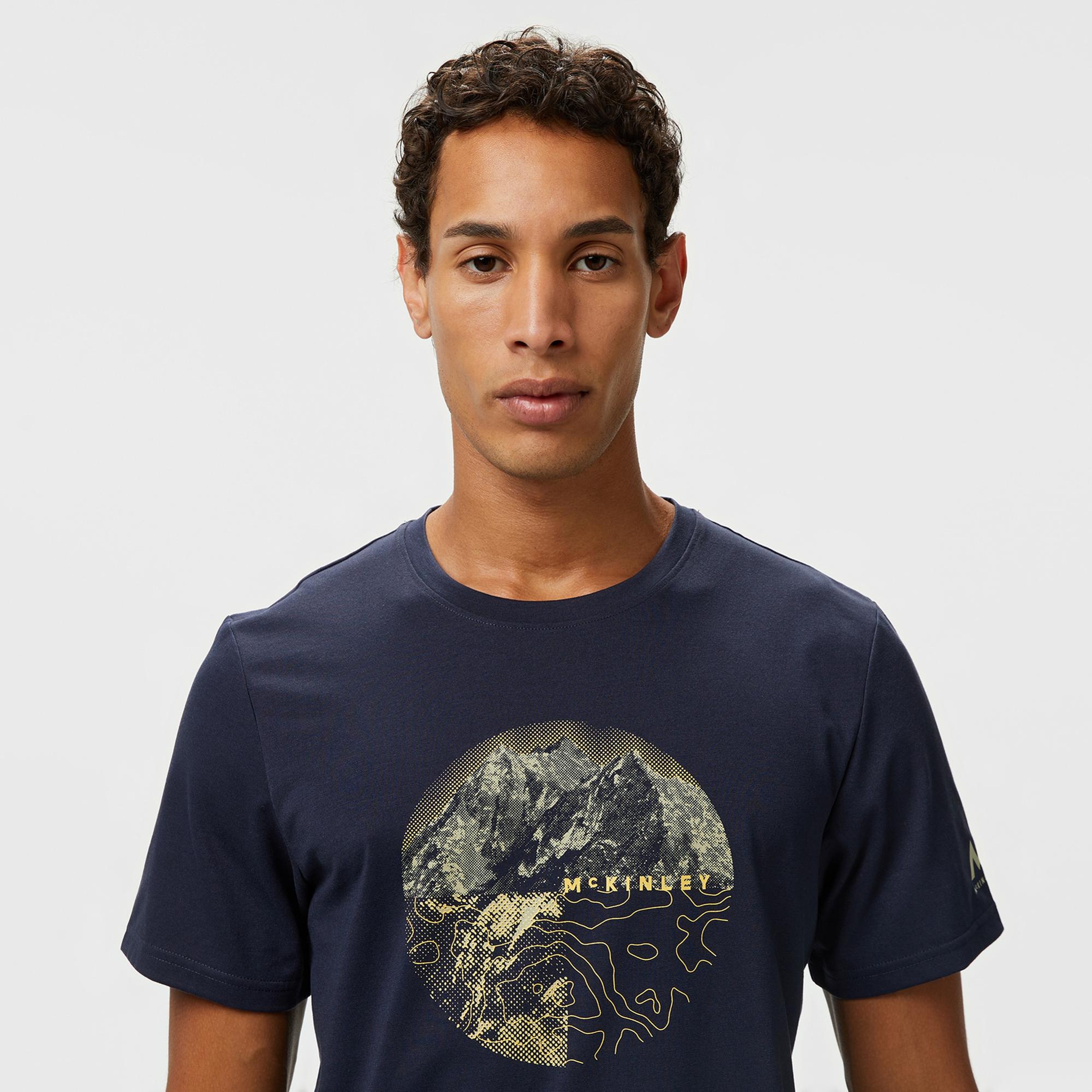 McKinley Galla Erkek Gri T-Shirt