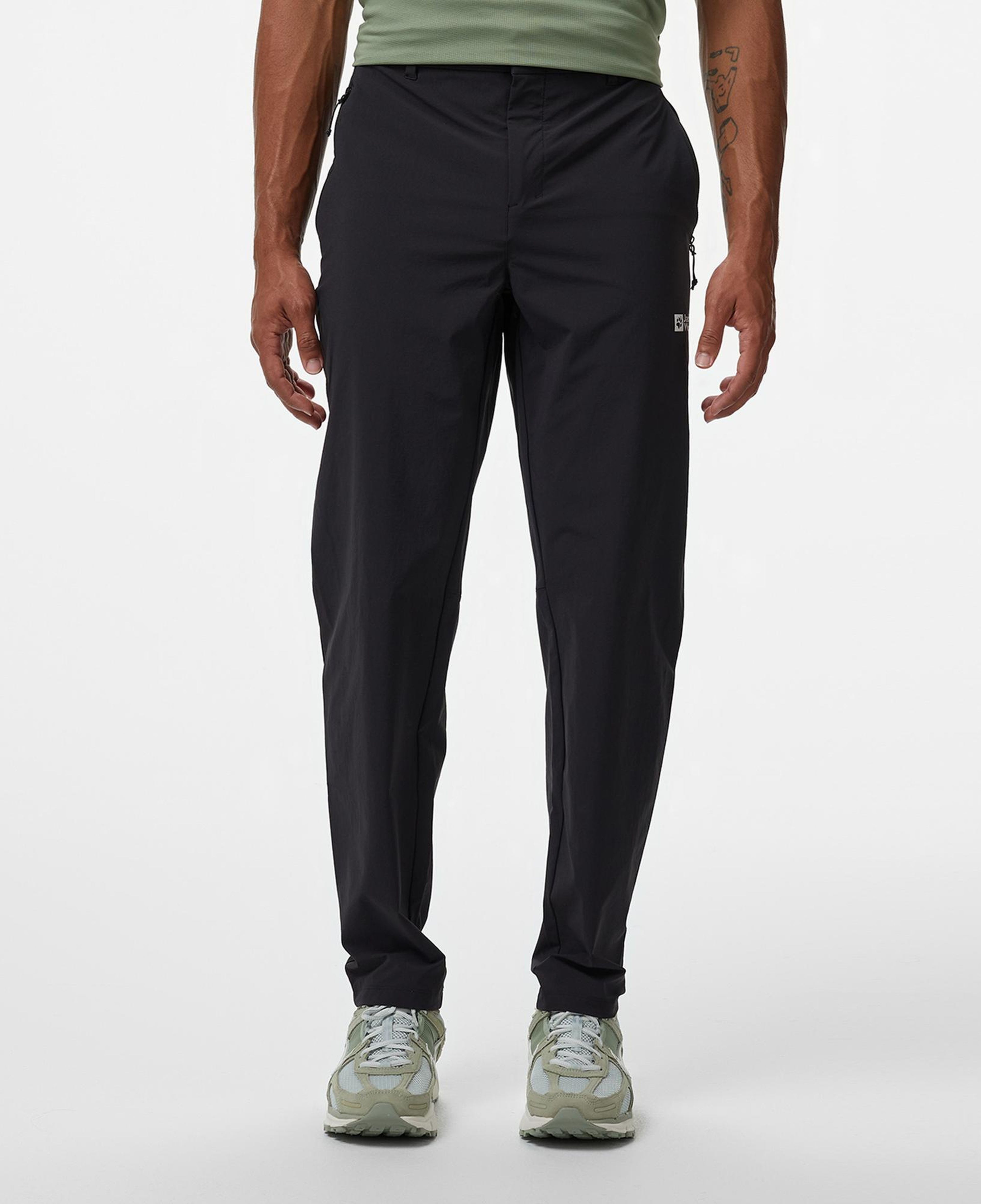 Jack Wolfskin Hikeout Erkek Siyah Outdoor Pantolon