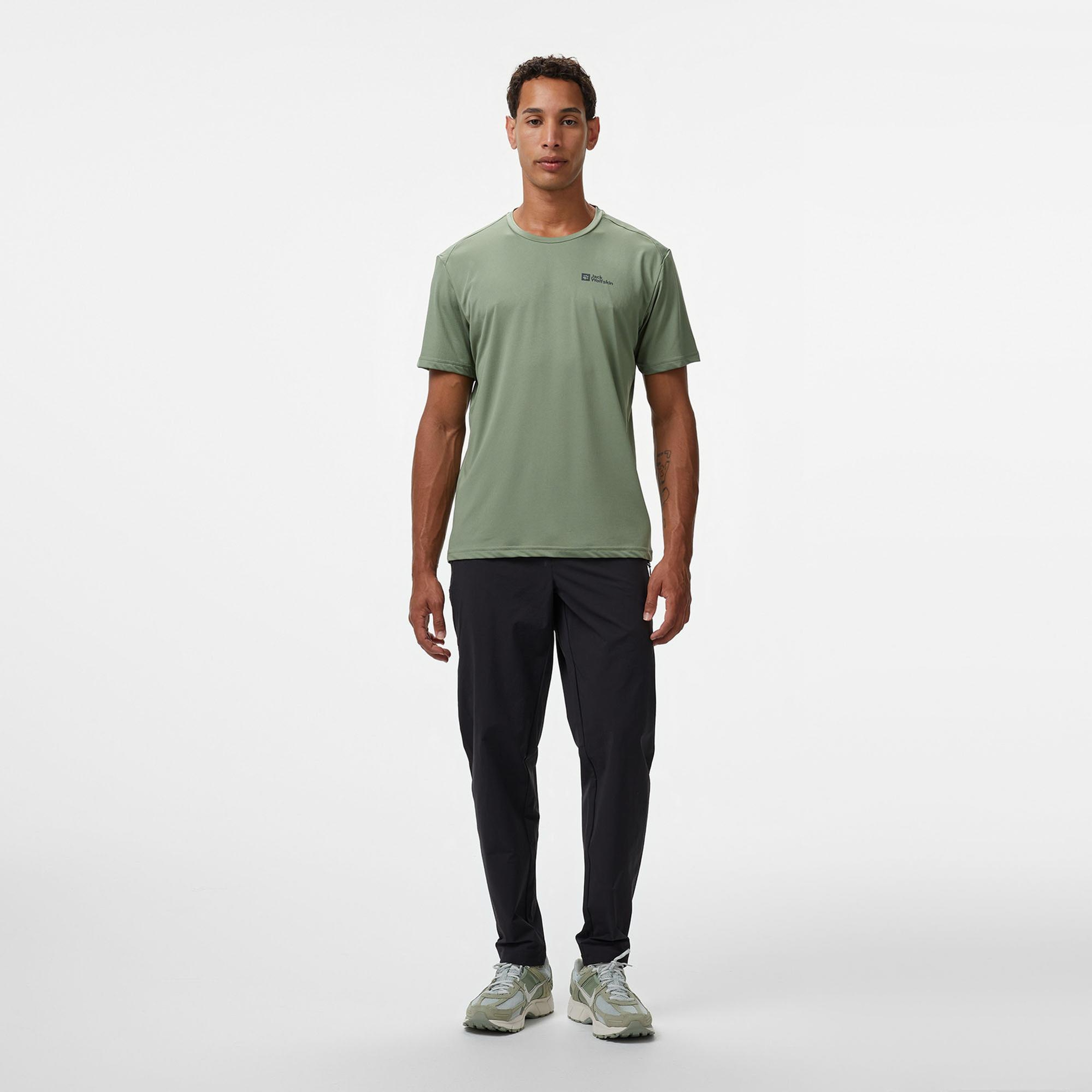 Jack Wolfskin Hikeout Erkek Siyah Outdoor Pantolon