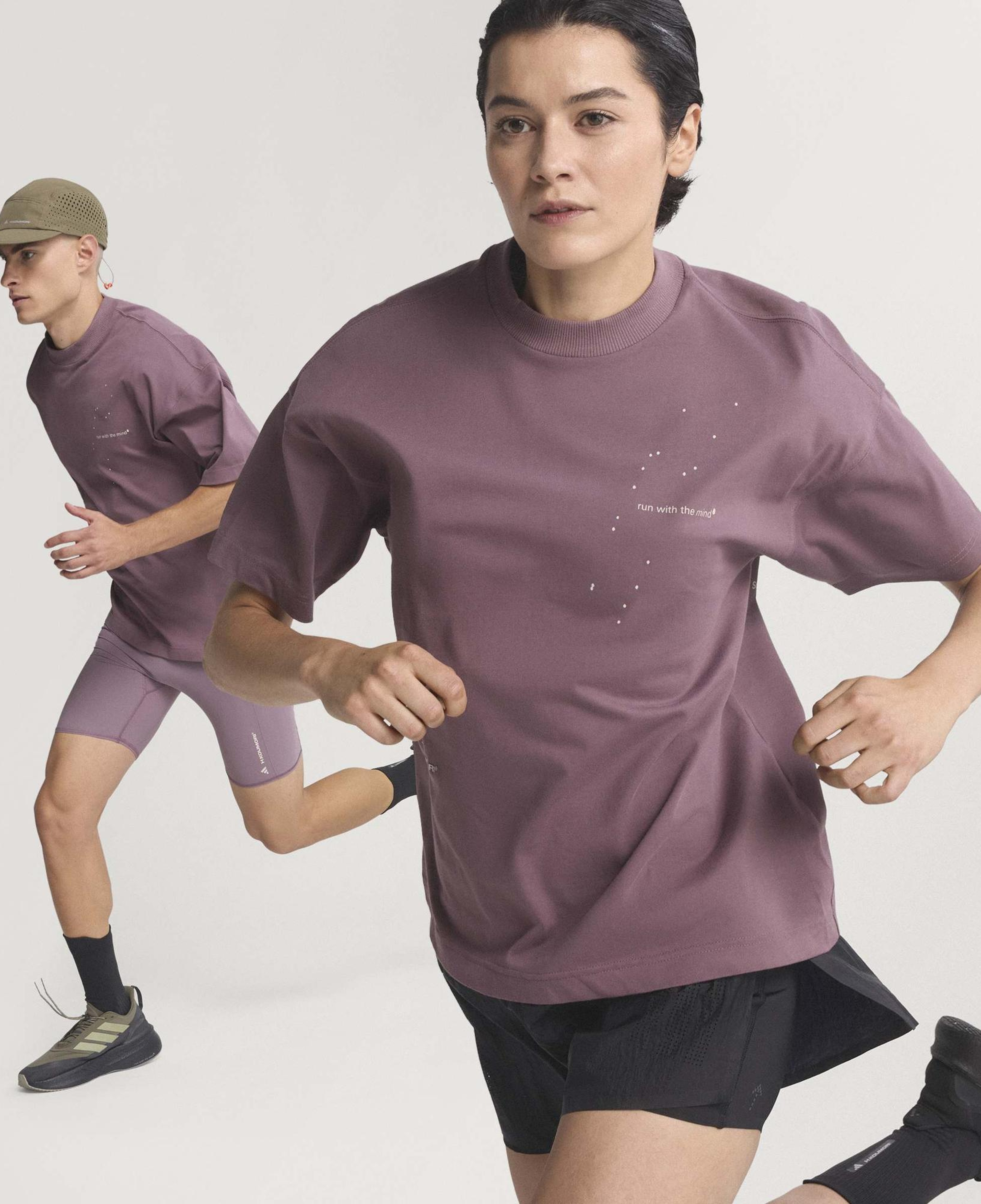 adidas Adi365 H.Koumori Unisex Mor Koşu T-Shirt