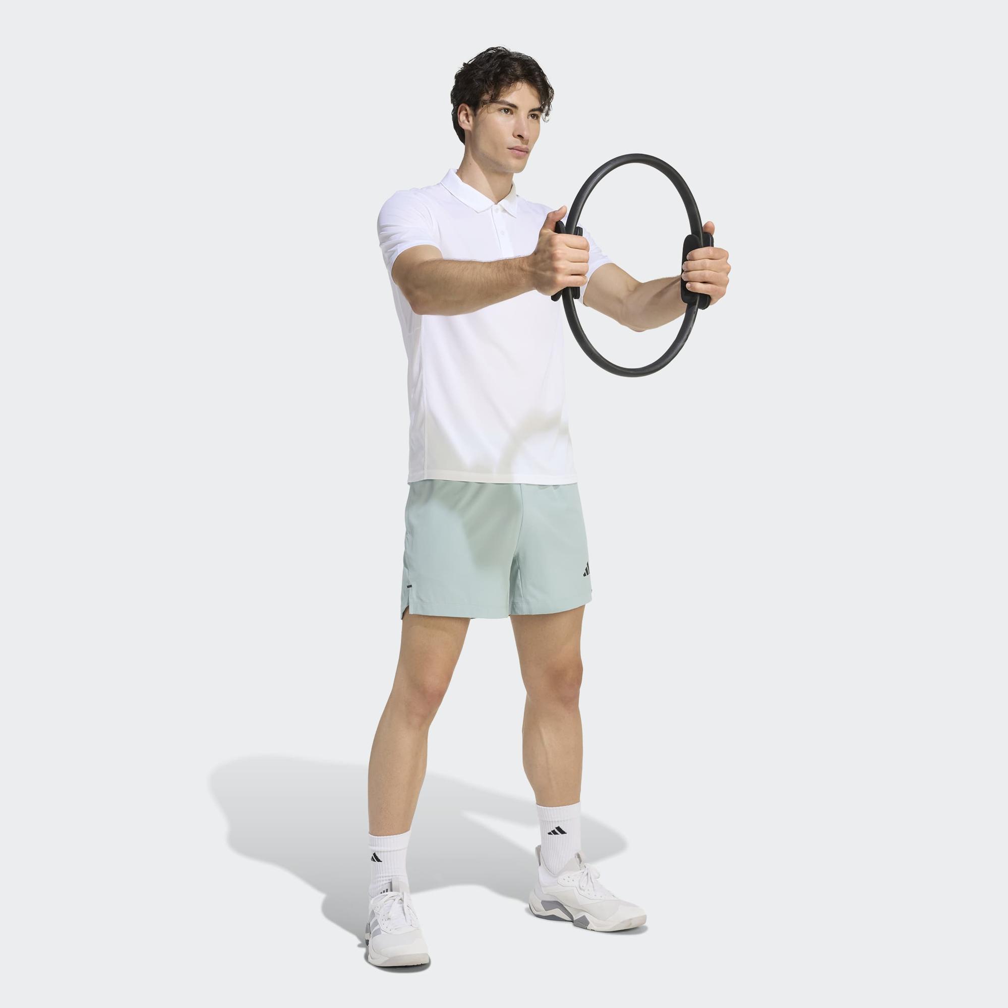 adidas We Bas Erkek Beyaz Antrenman Polo