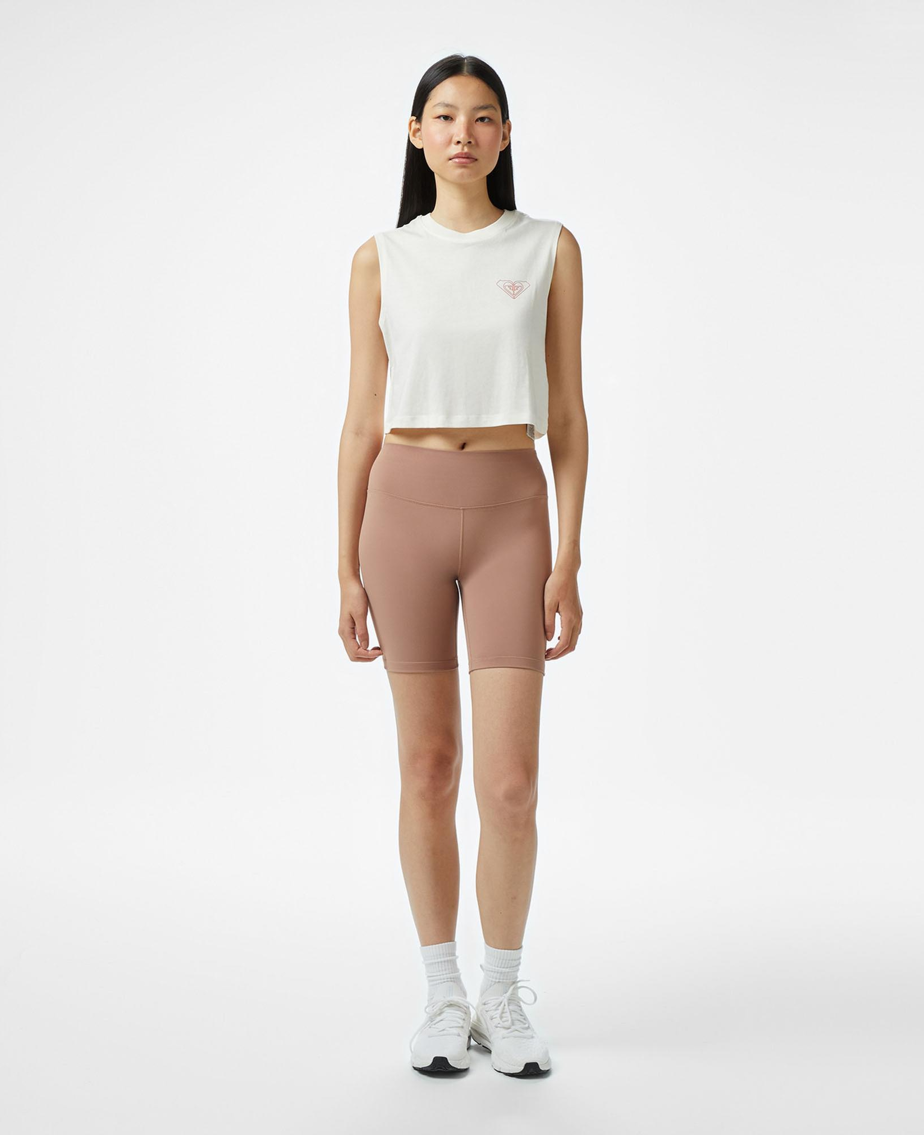 Roxy Essential Energy Boxy Kadın Beyaz Atlet