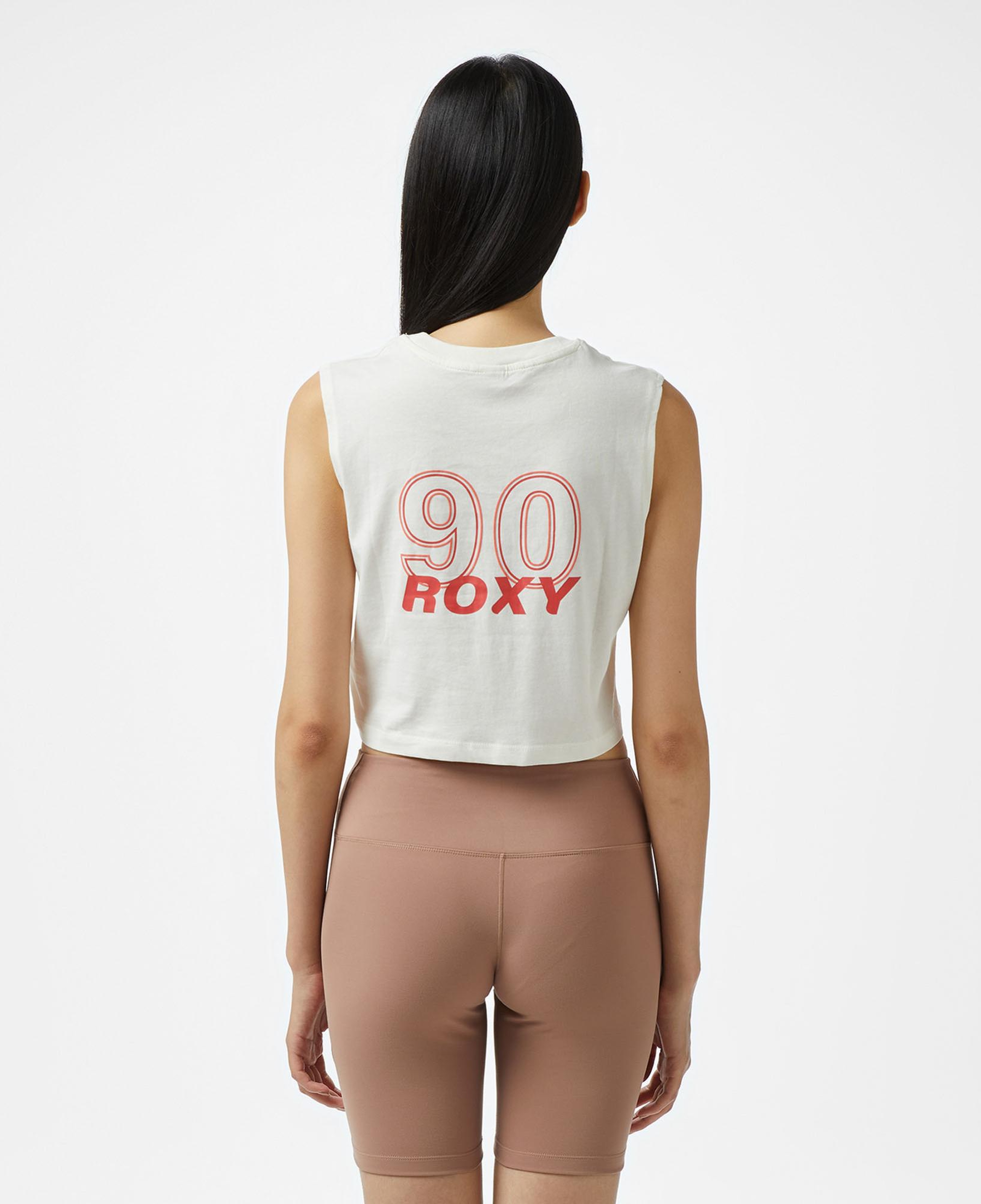 Roxy Essential Energy Boxy Kadın Beyaz Atlet