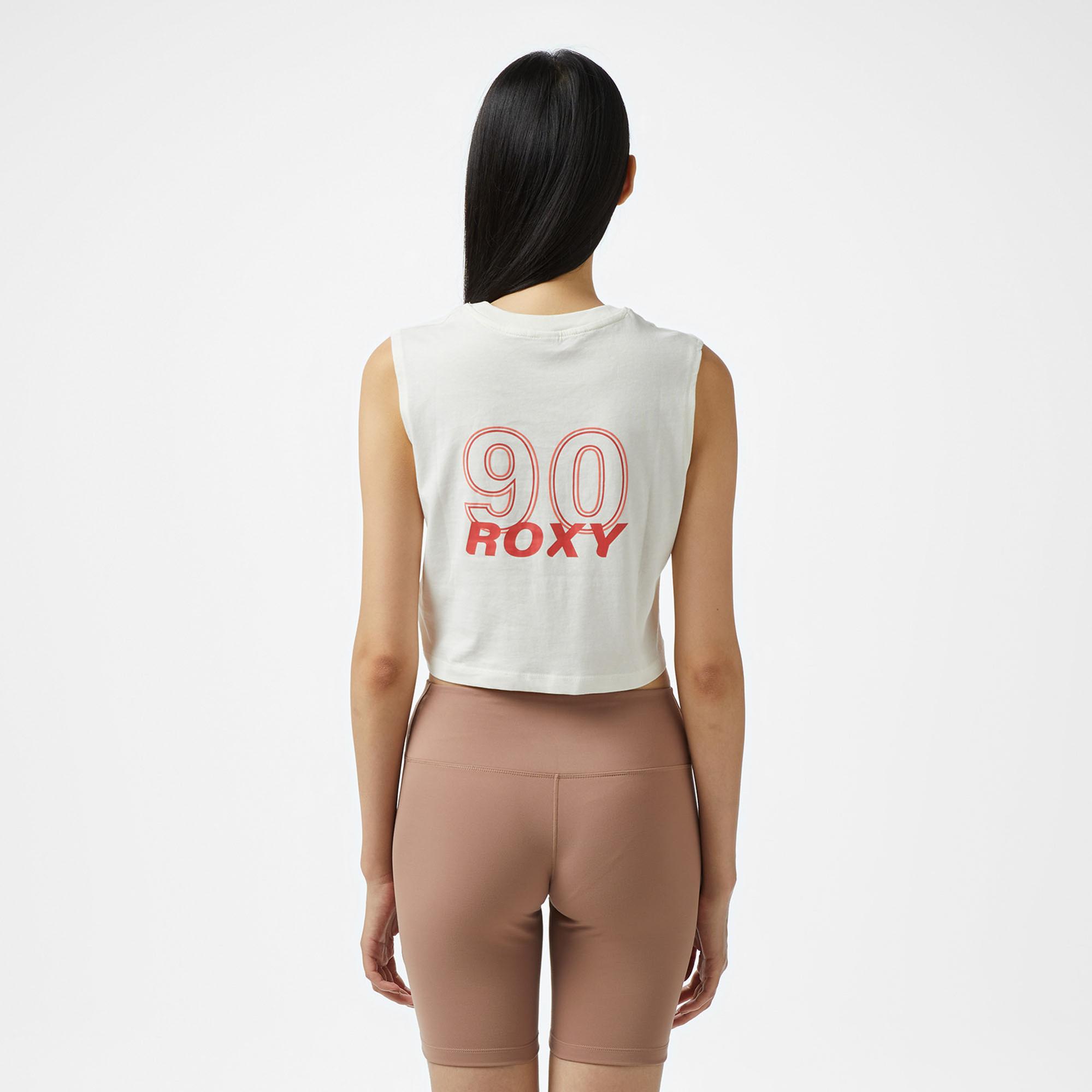 Roxy Essential Energy Boxy Kadın Beyaz Atlet