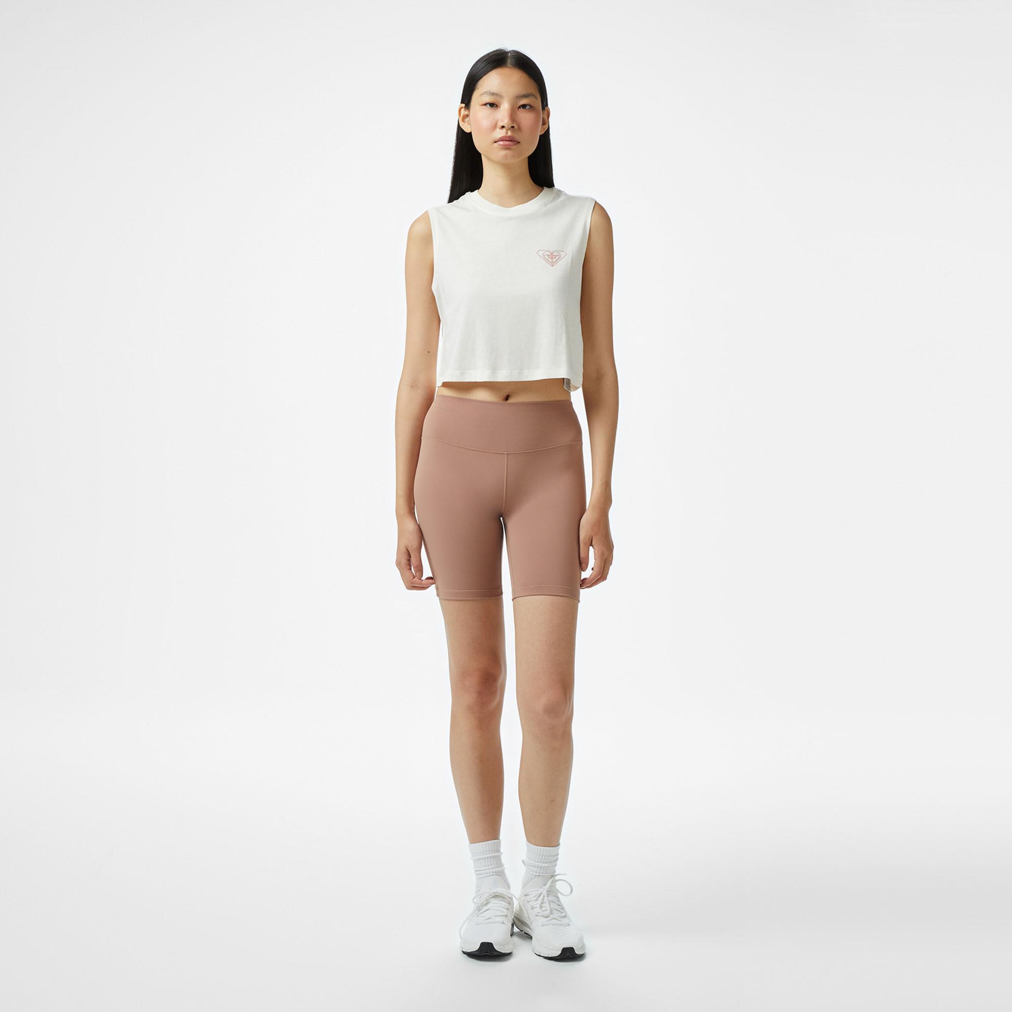 Roxy Essential Energy Boxy Kadın Beyaz Atlet