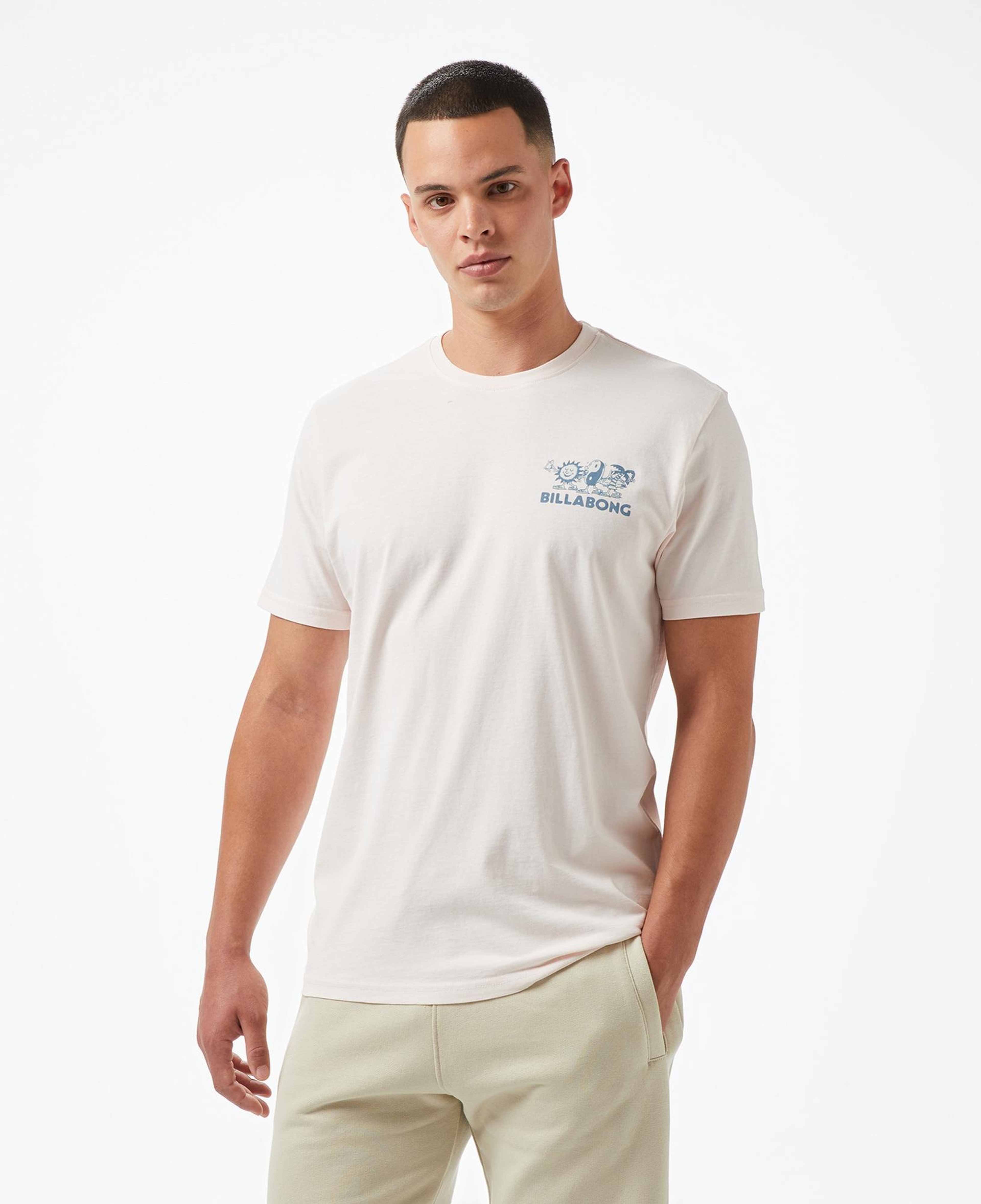 Billabong Roll Premium Erkek Pembe T-Shirt