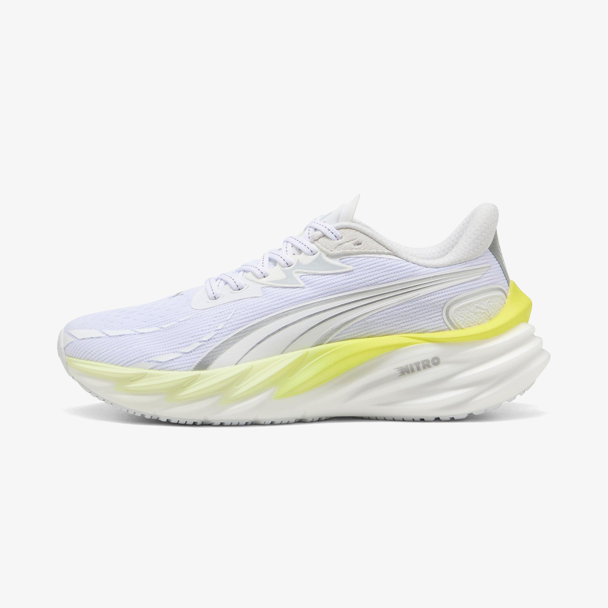 Puma Velocity Nitro 4 Kadın Beyaz Koşu Ayakkabısı