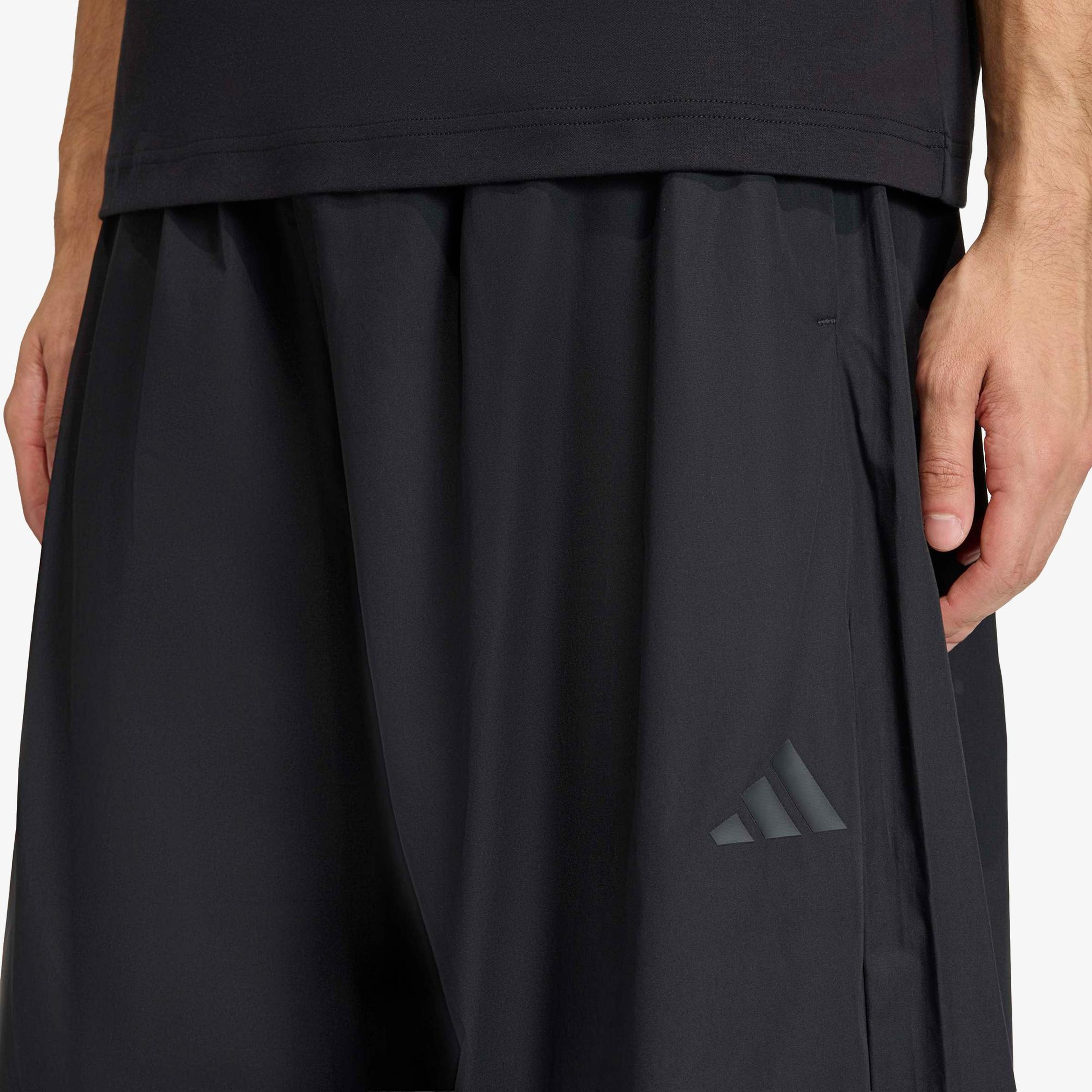 adidas City Tech Dokuma Erkek Siyah Antrenman Eşofman Altı