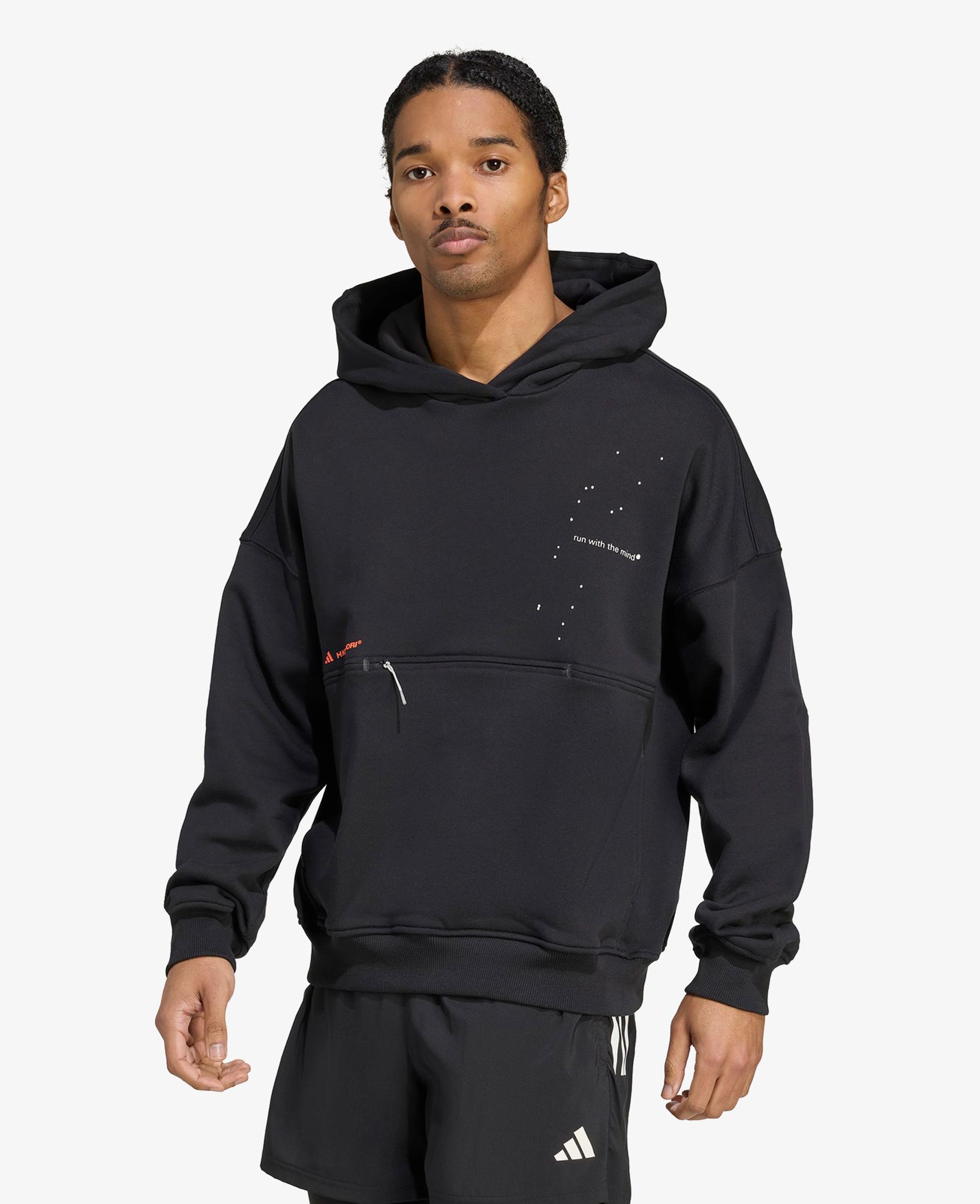 adidas Adi365 H.Koumori Running Erkek Siyah Koşu Sweatshirt