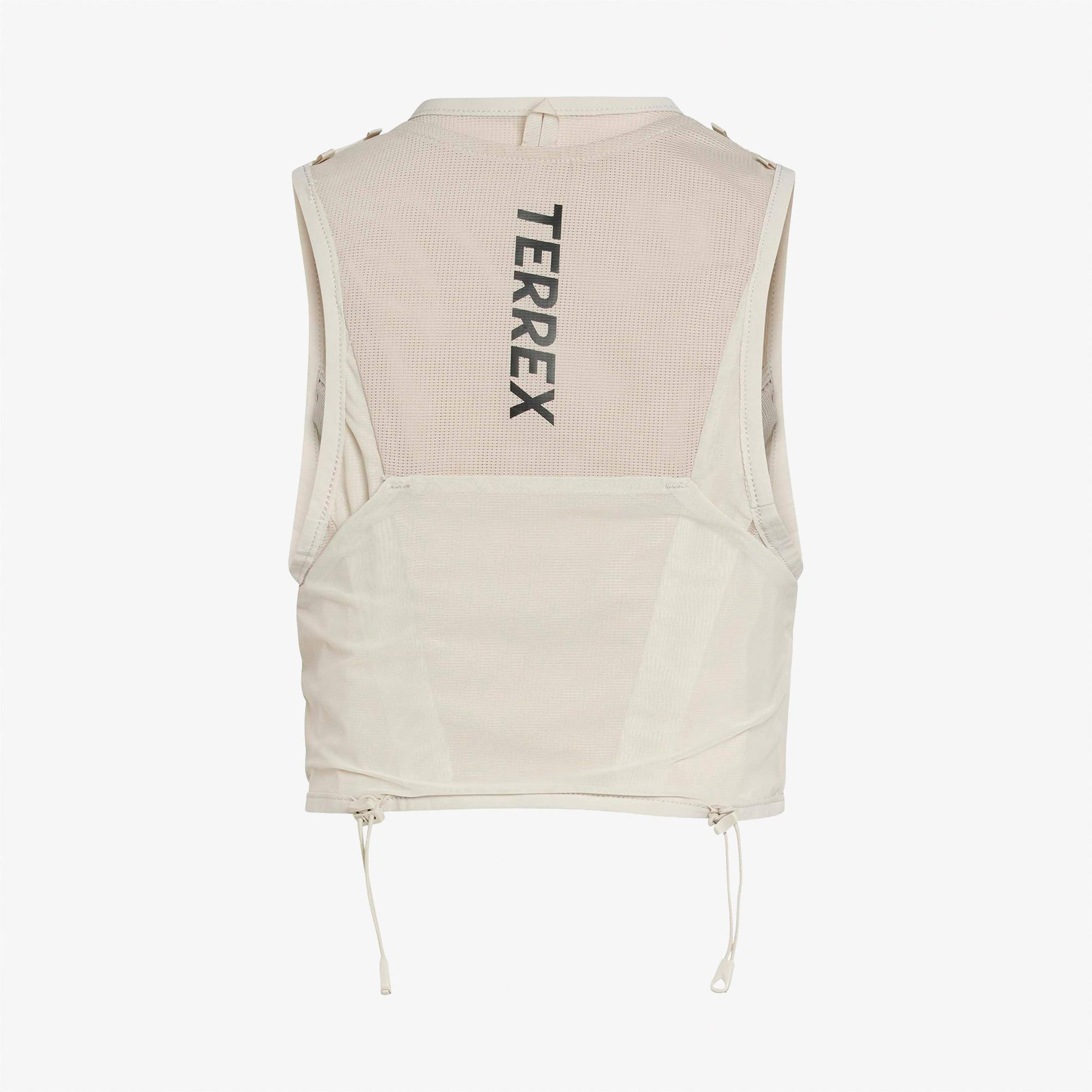 adidas Terrex Xperior 5L Unisex Bej Koşu Yeleği