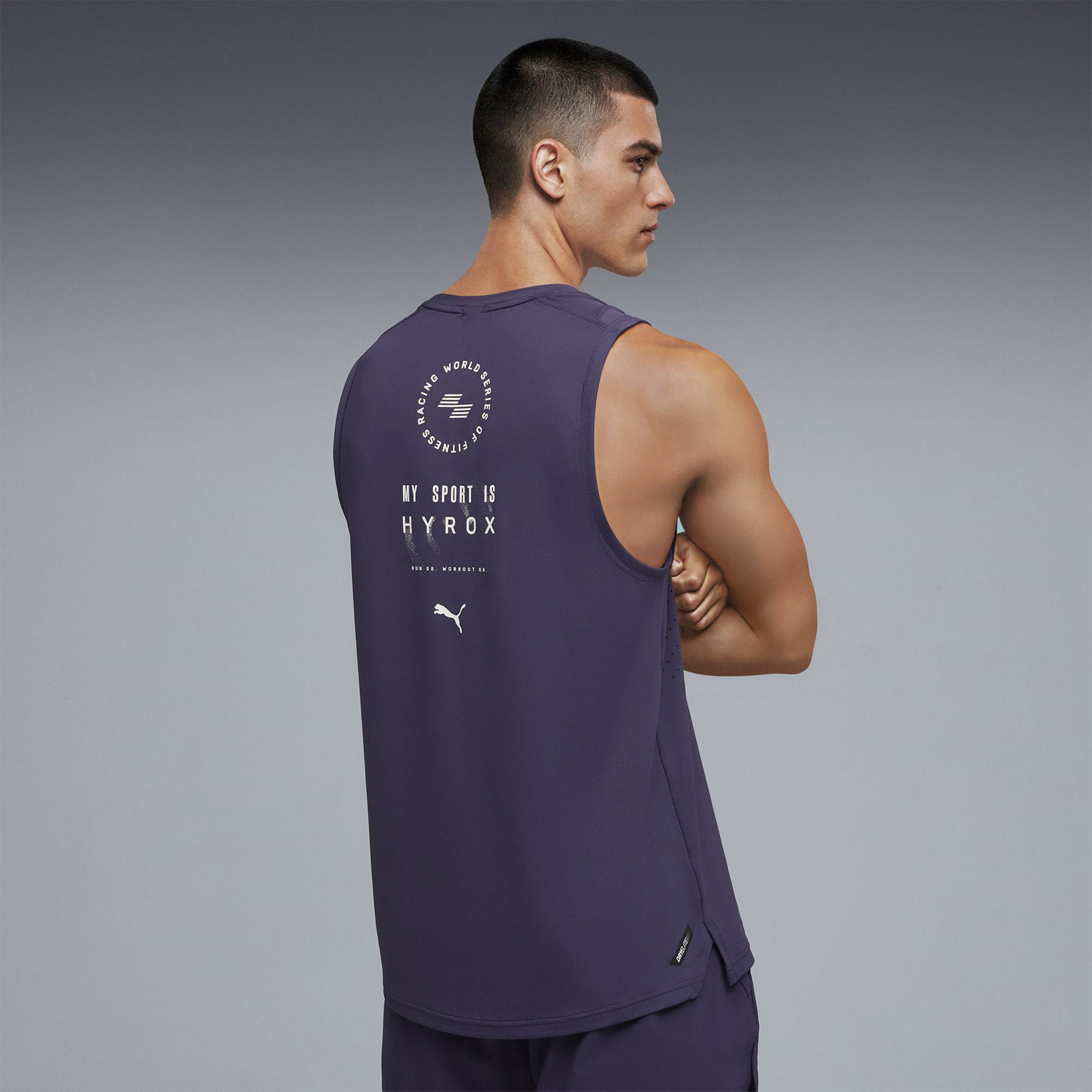 Puma x Hyrox Dryelite Erkek Lacivert Antrenman Atlet