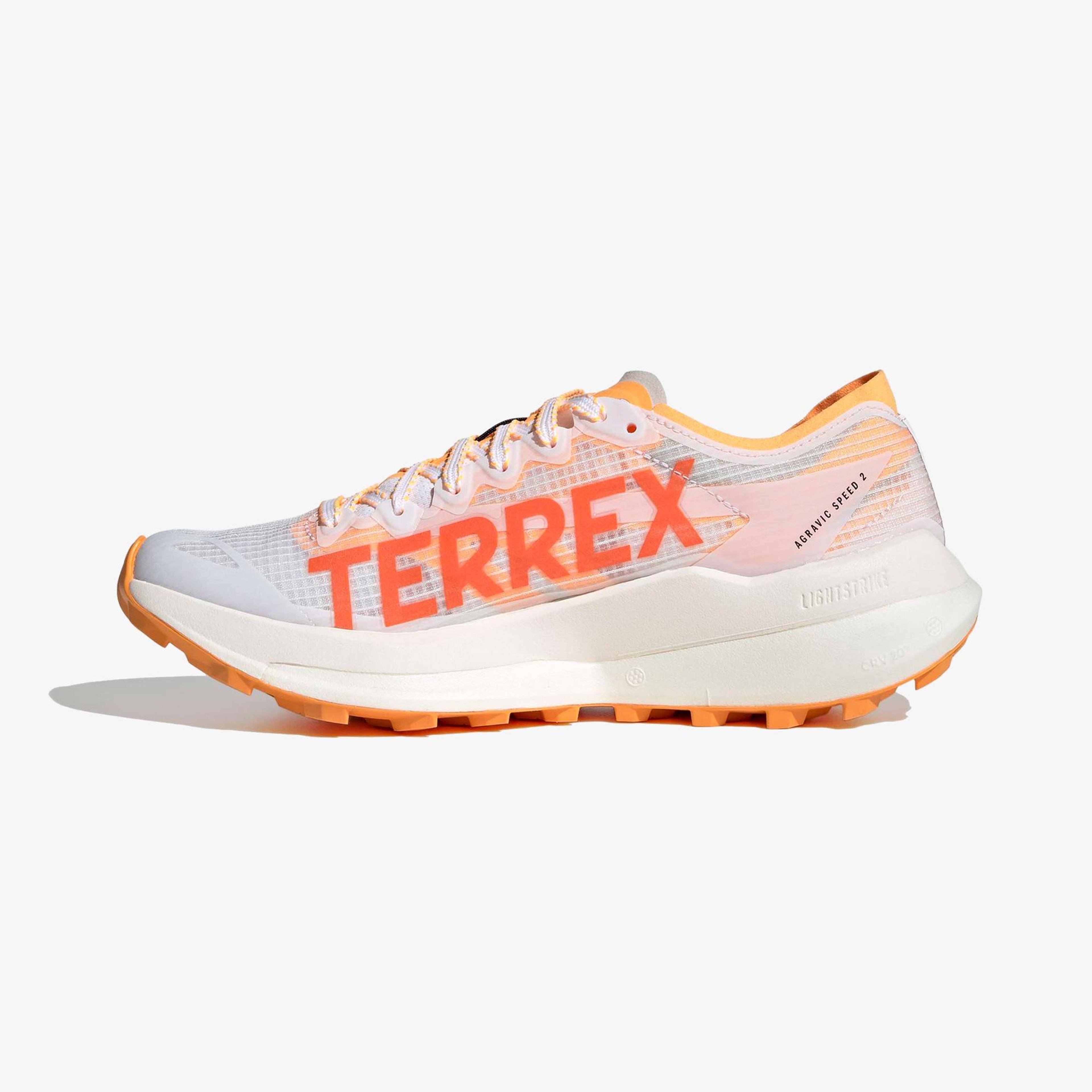 adidas Terrex Agravic Speed 2 Kadın Beyaz Koşu Ayakkabısı