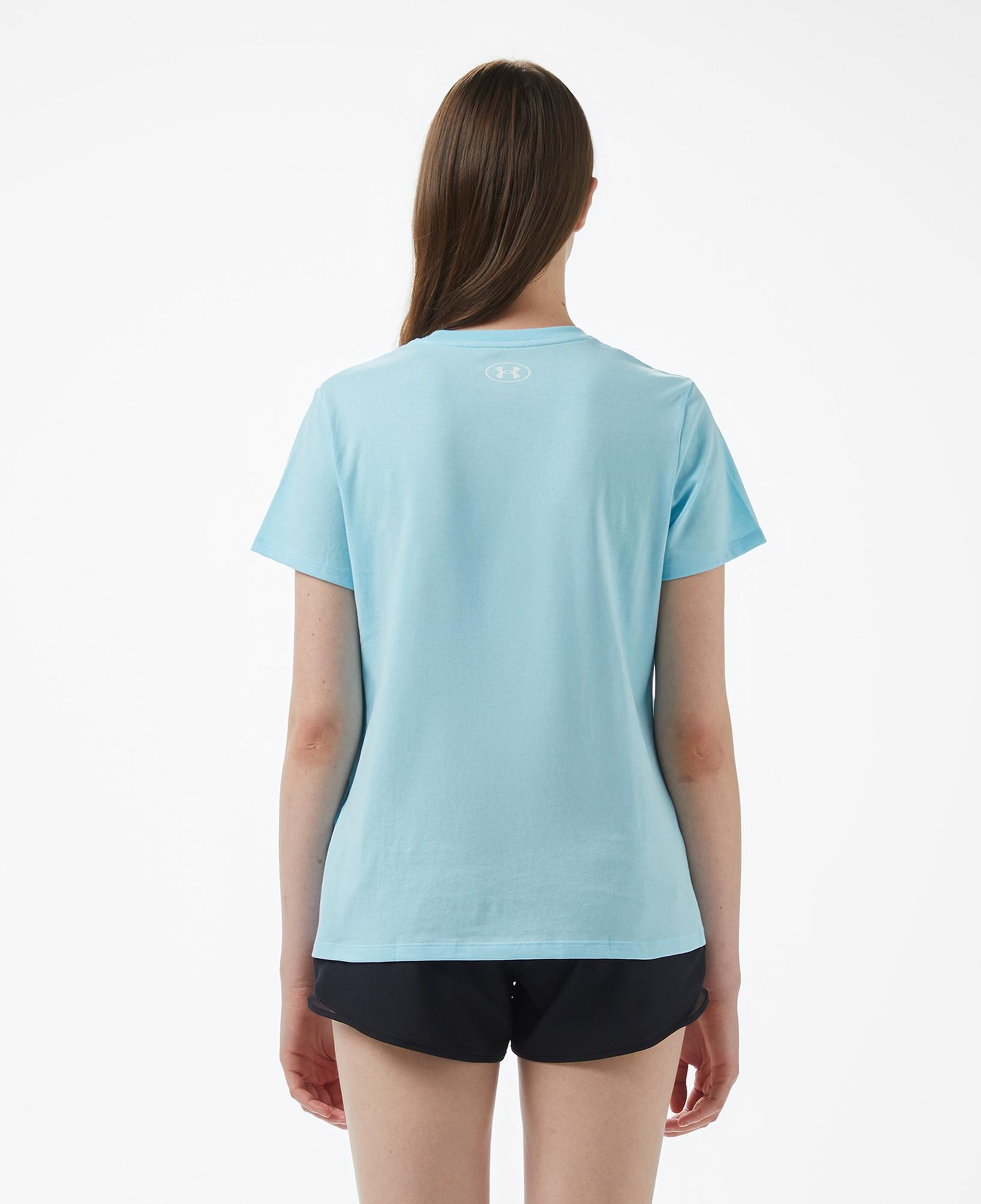 Under Armour Rival Outline Ss Kadın Gri T-Shirt