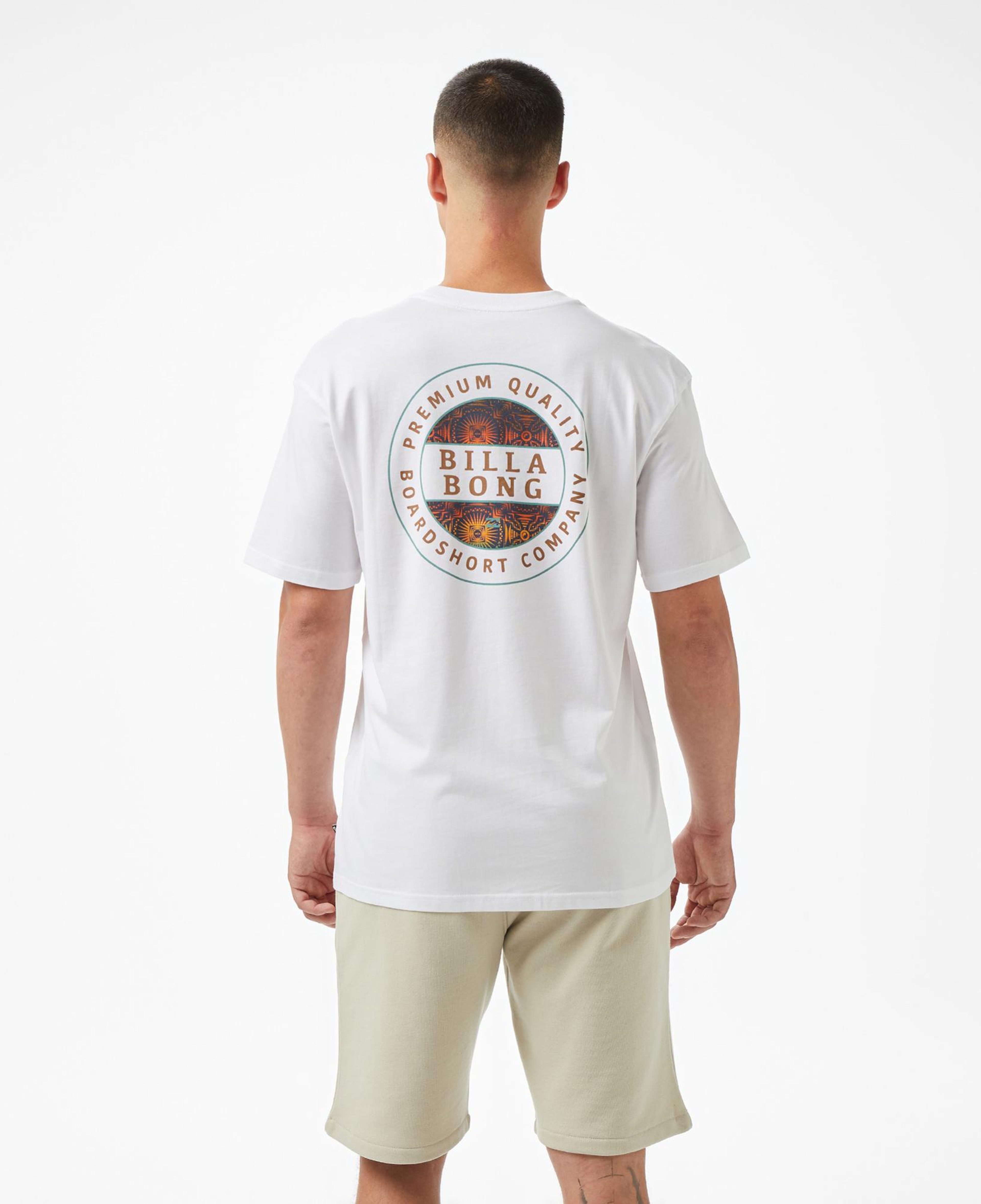 Billabong Rotor Fill Ss Erkek Beyaz T-Shirt