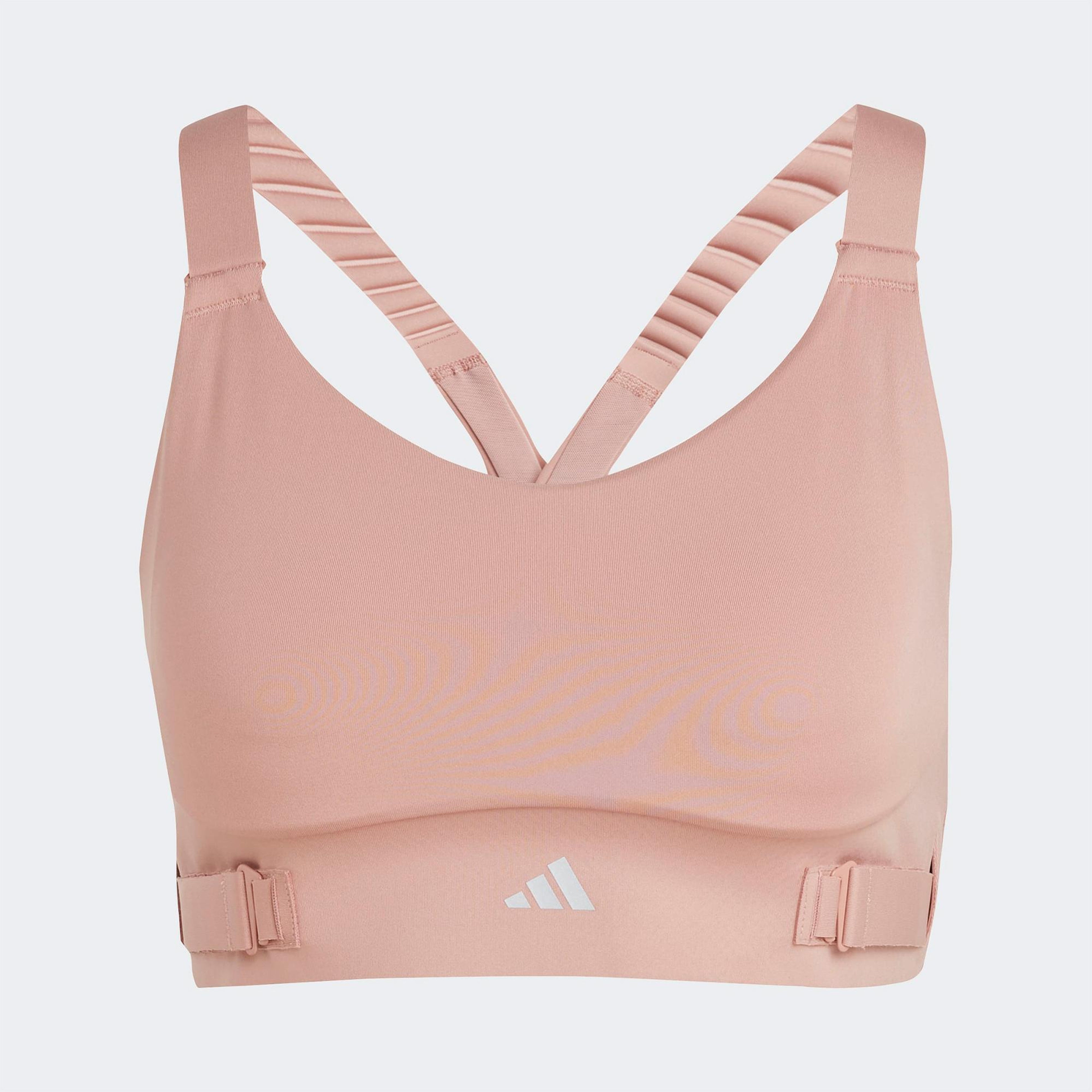 adidas Fastim L Hs Kadın Pembe Antrenman Bra