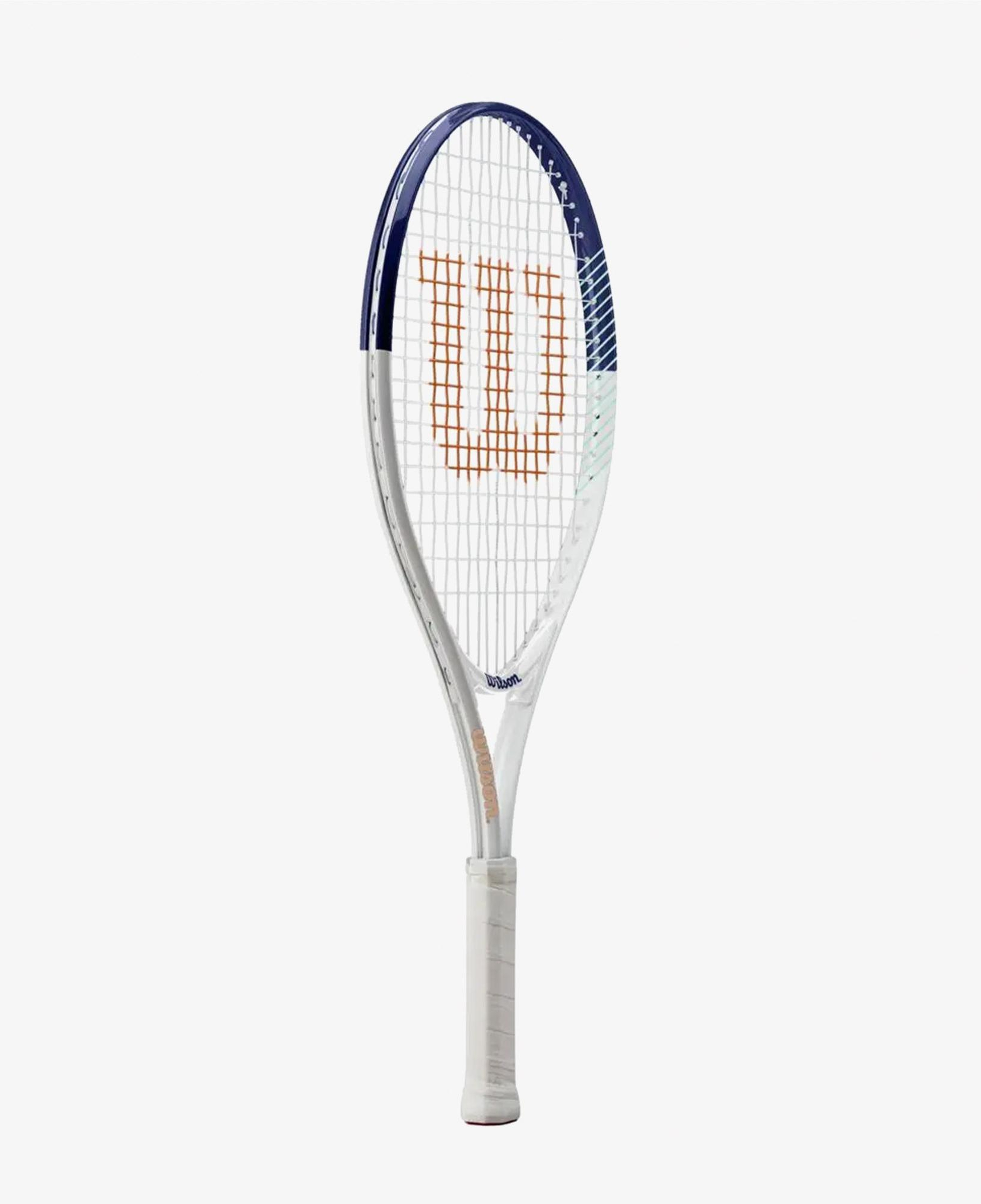 Wilson Roland Garros Elite Kit Çocuk Lacivert Beyaz Tenis Raketi