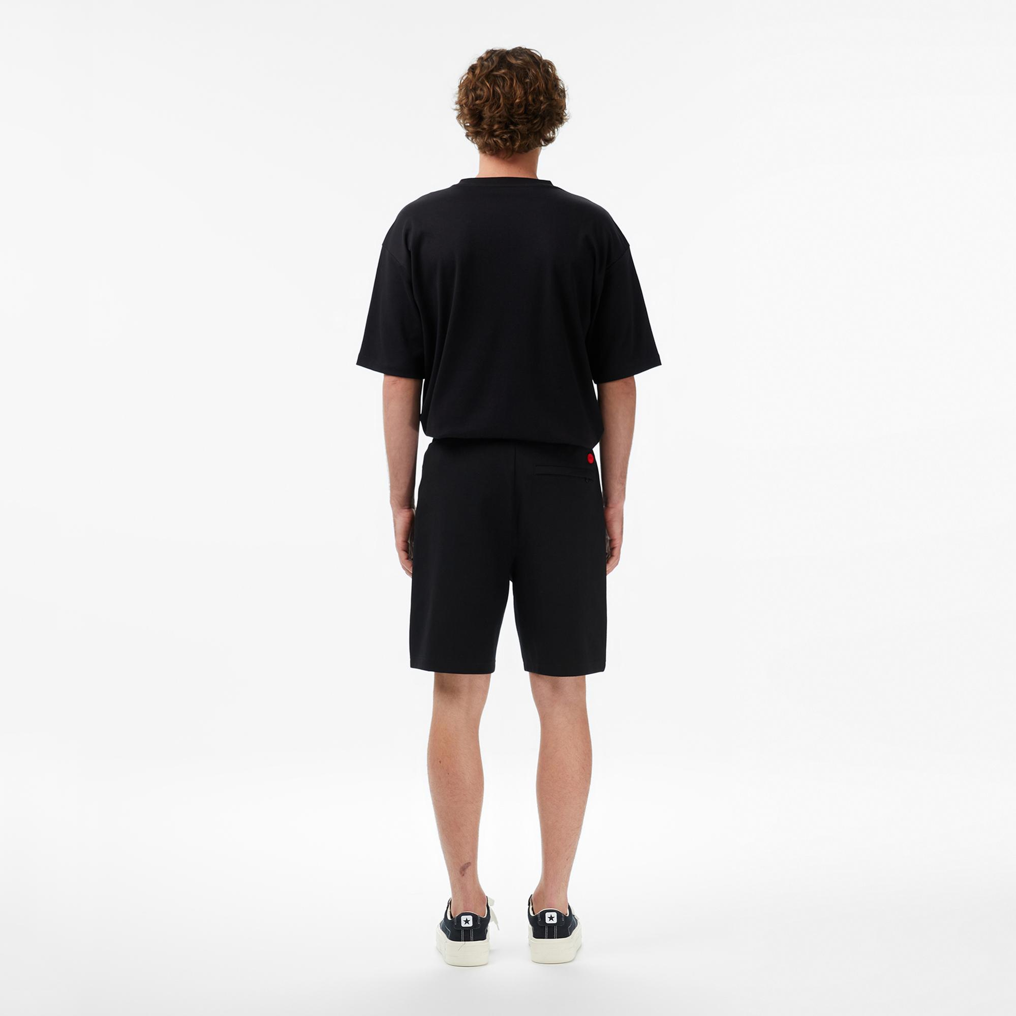 UNITED4 Regular Fit Erkek Siyah Şort