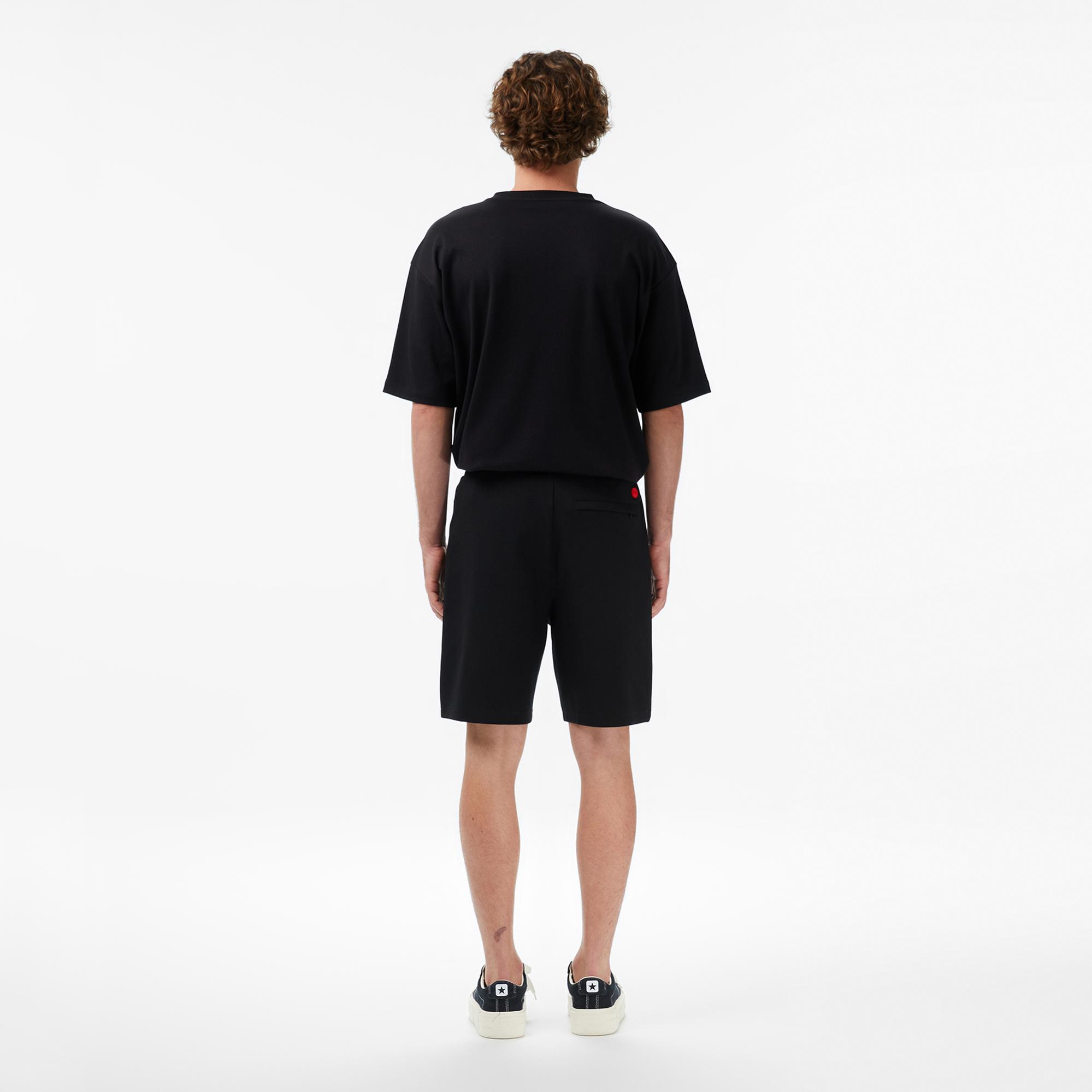 UNITED4 Regular Fit Erkek Siyah Şort