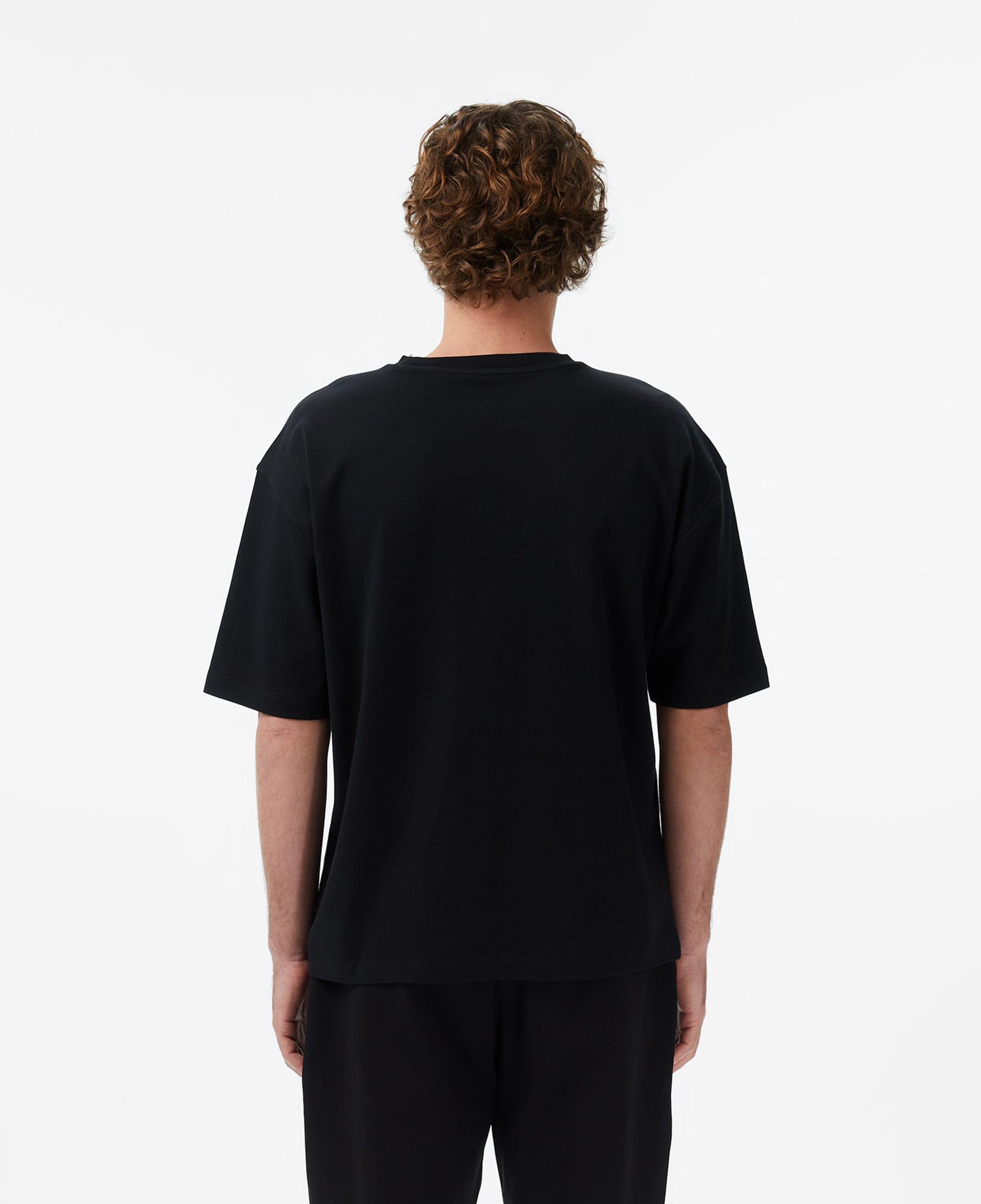 UNITED4 Regular Fit Erkek Siyah T-Shirt